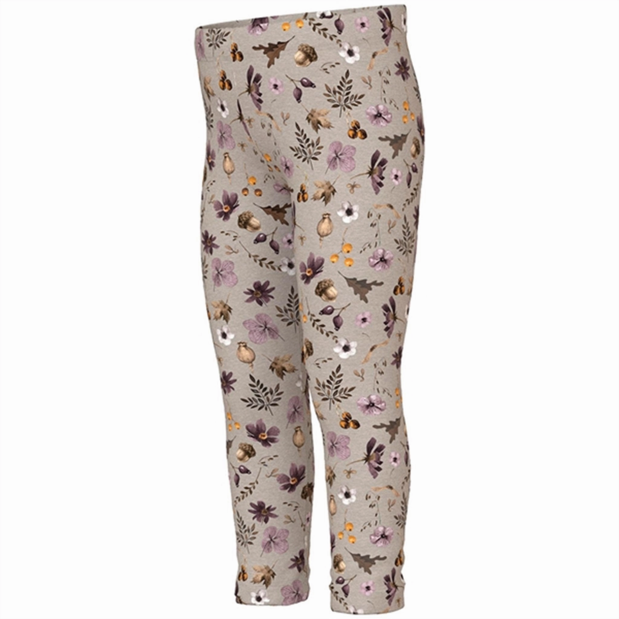 Name it Peyote Melange Lahra Leggings High-Stretch Comfort Anti Pilling Technology
