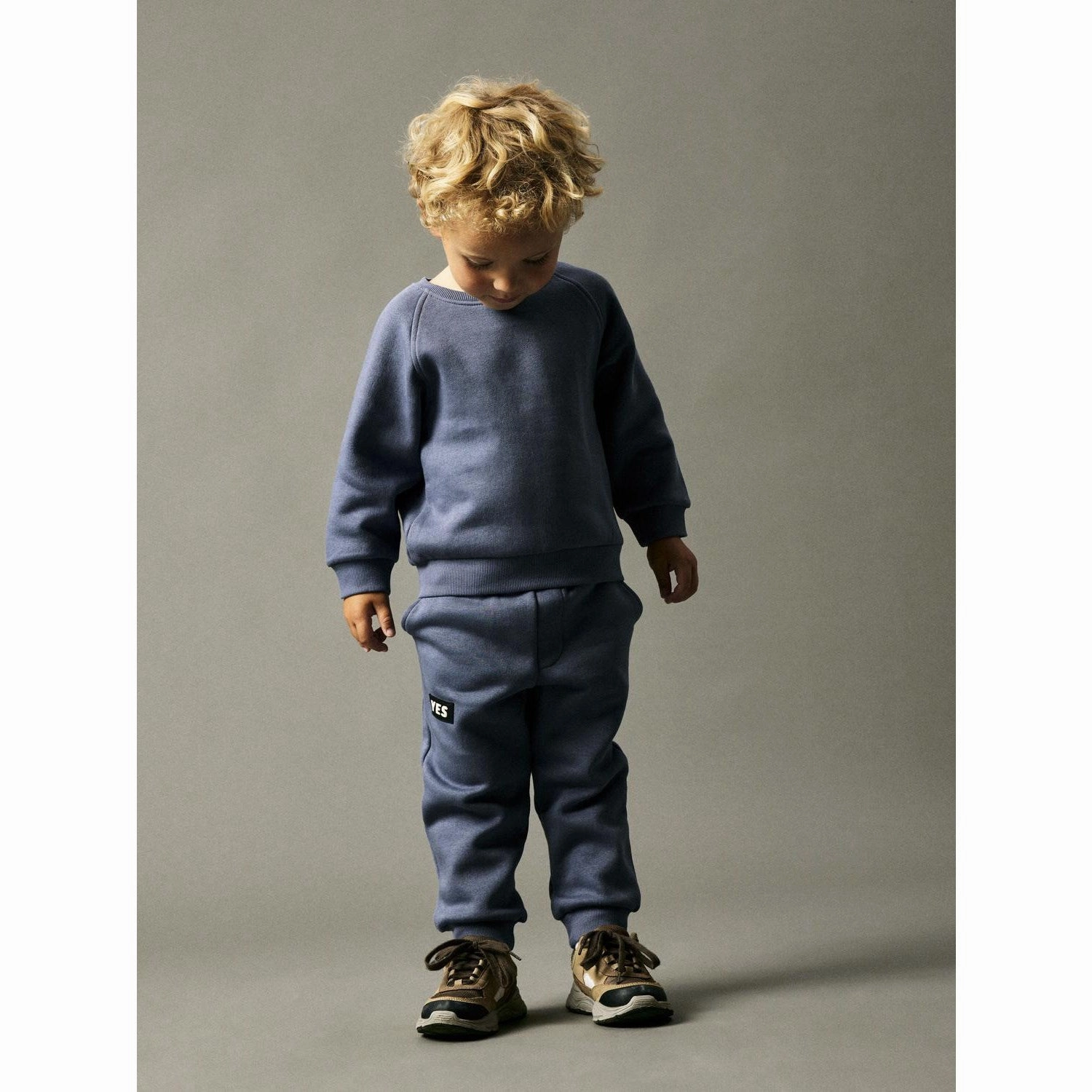 DoubleLayered Elastication Name It Folkstone Gray Ohans Regular Sweatpants