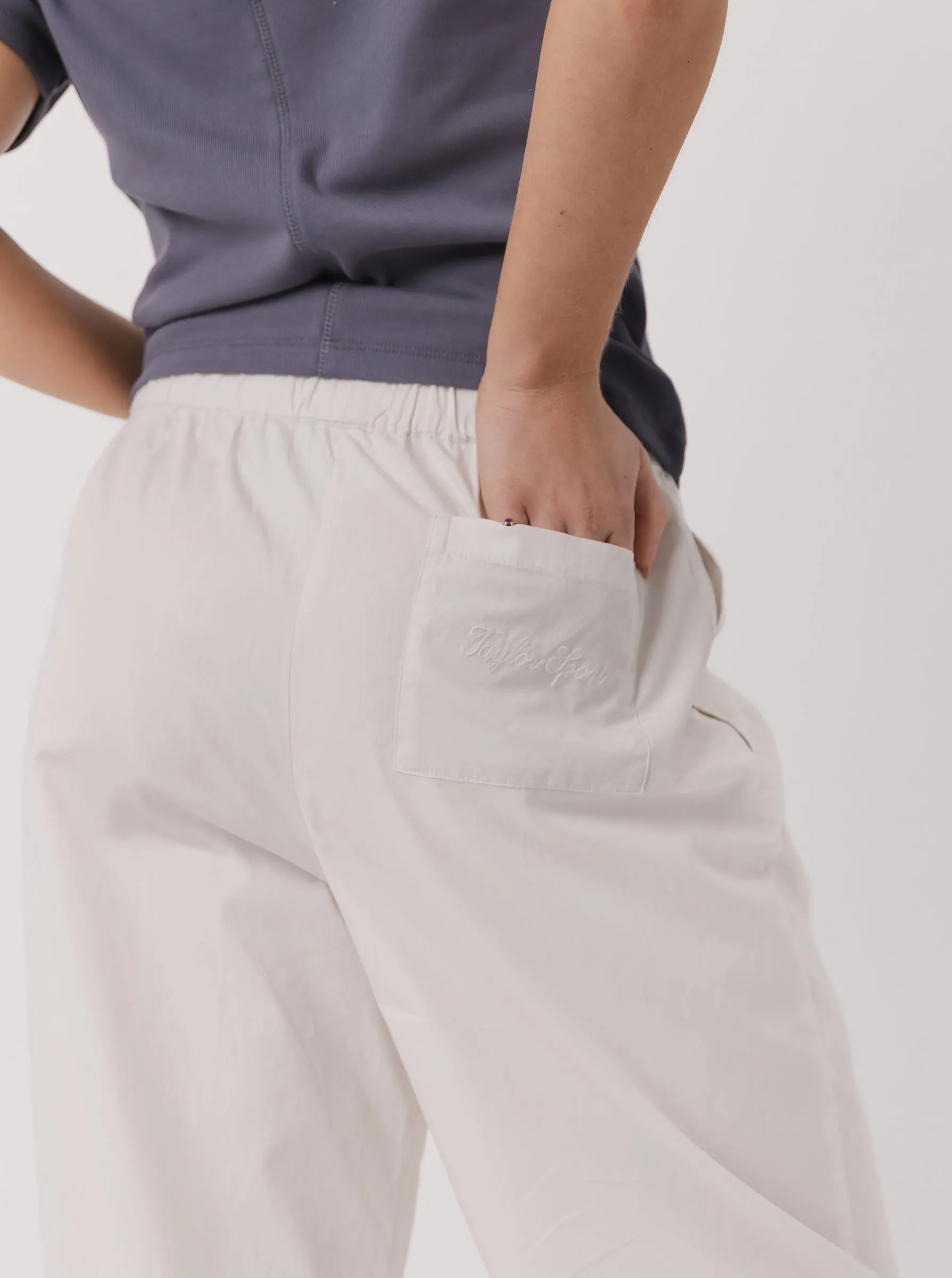 Everyday Pants in Off White Fade Resistant