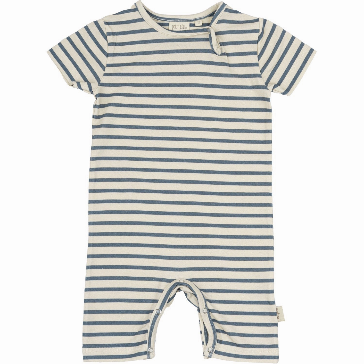 Petit Piao Blue Mirage Summer Romper S/S Sum Printed Loose Boy Fine Men