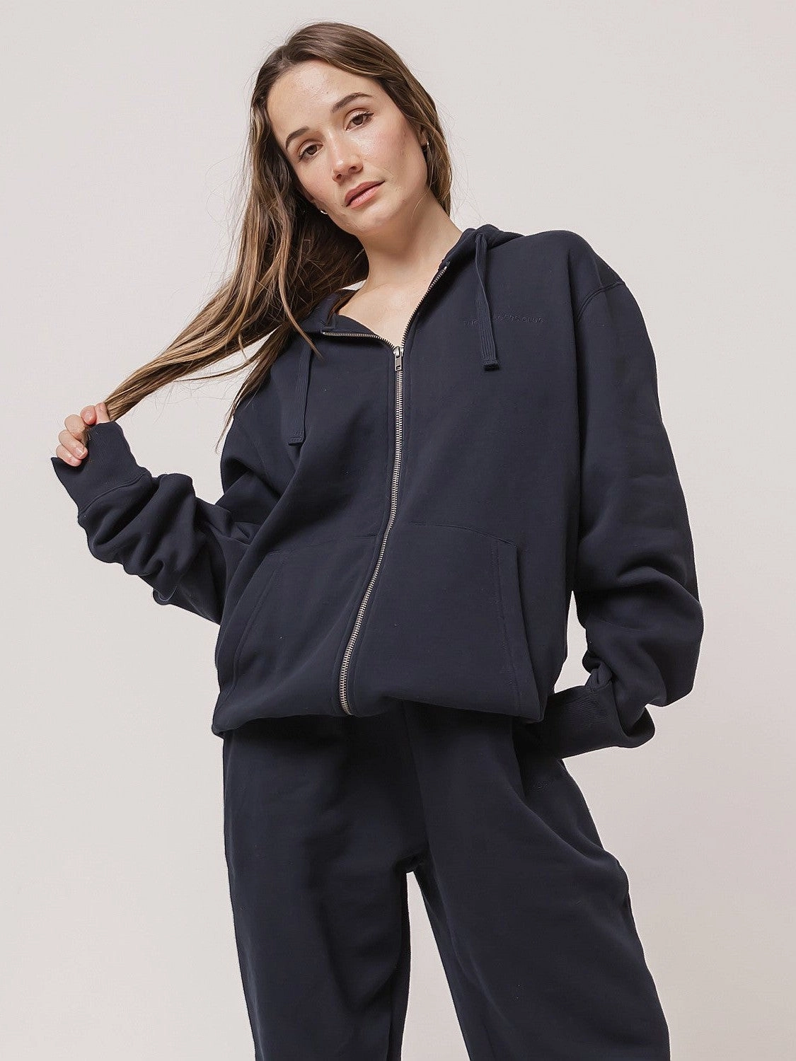 Business casual Classic Full Zip in Midnight Navy