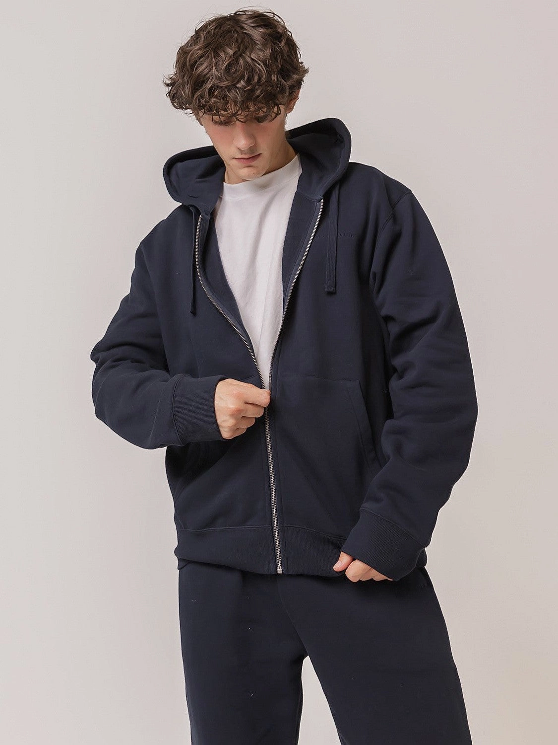 Family outing Classic Full Zip in Midnight Navy