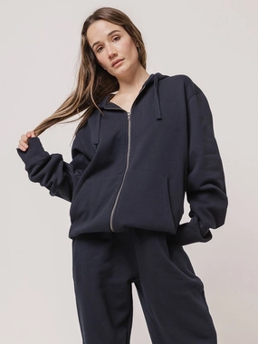 Business casual Classic Full Zip in Midnight Navy