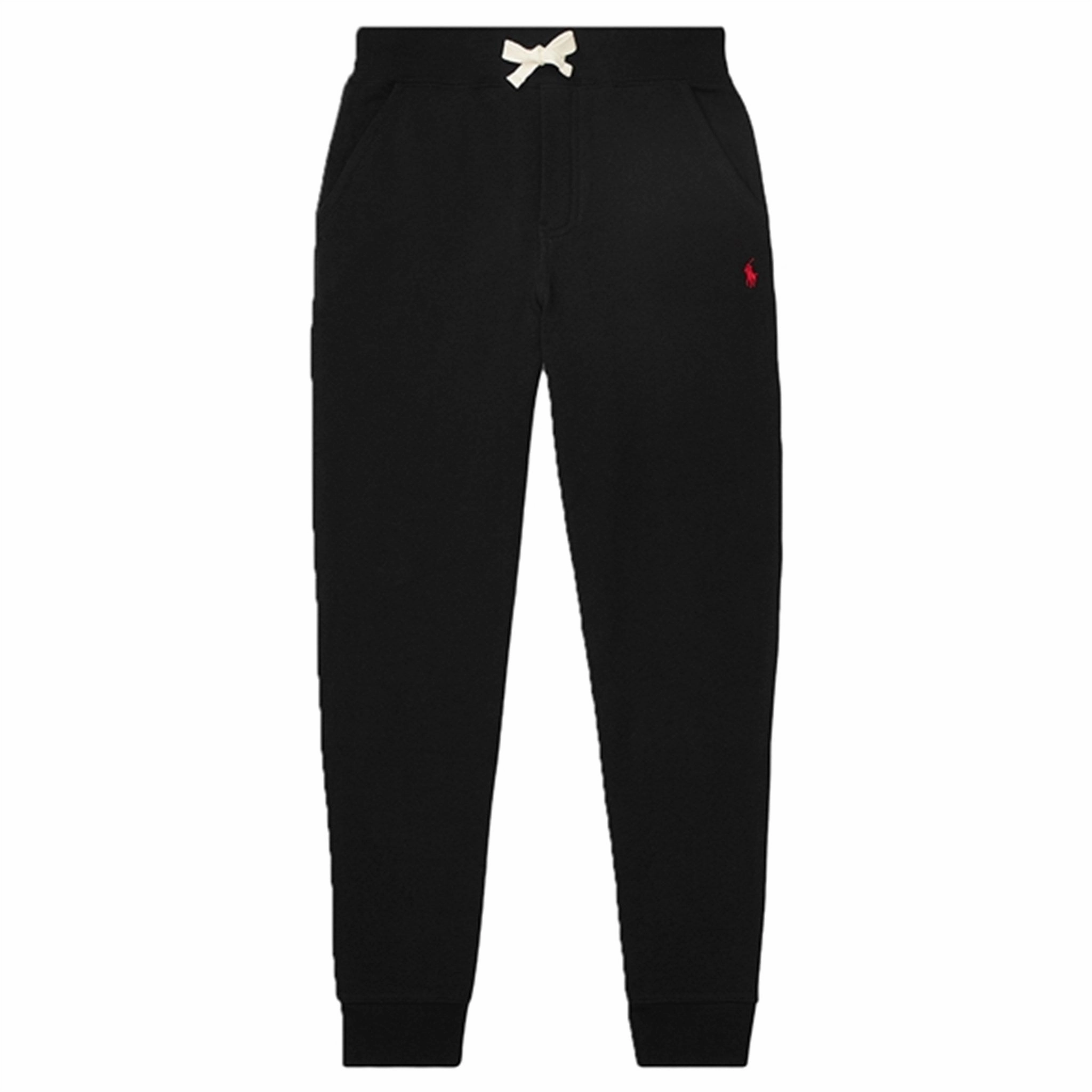 Raglan Sleeve Design Polo Ralph Lauren Fleece Sweatpants Black