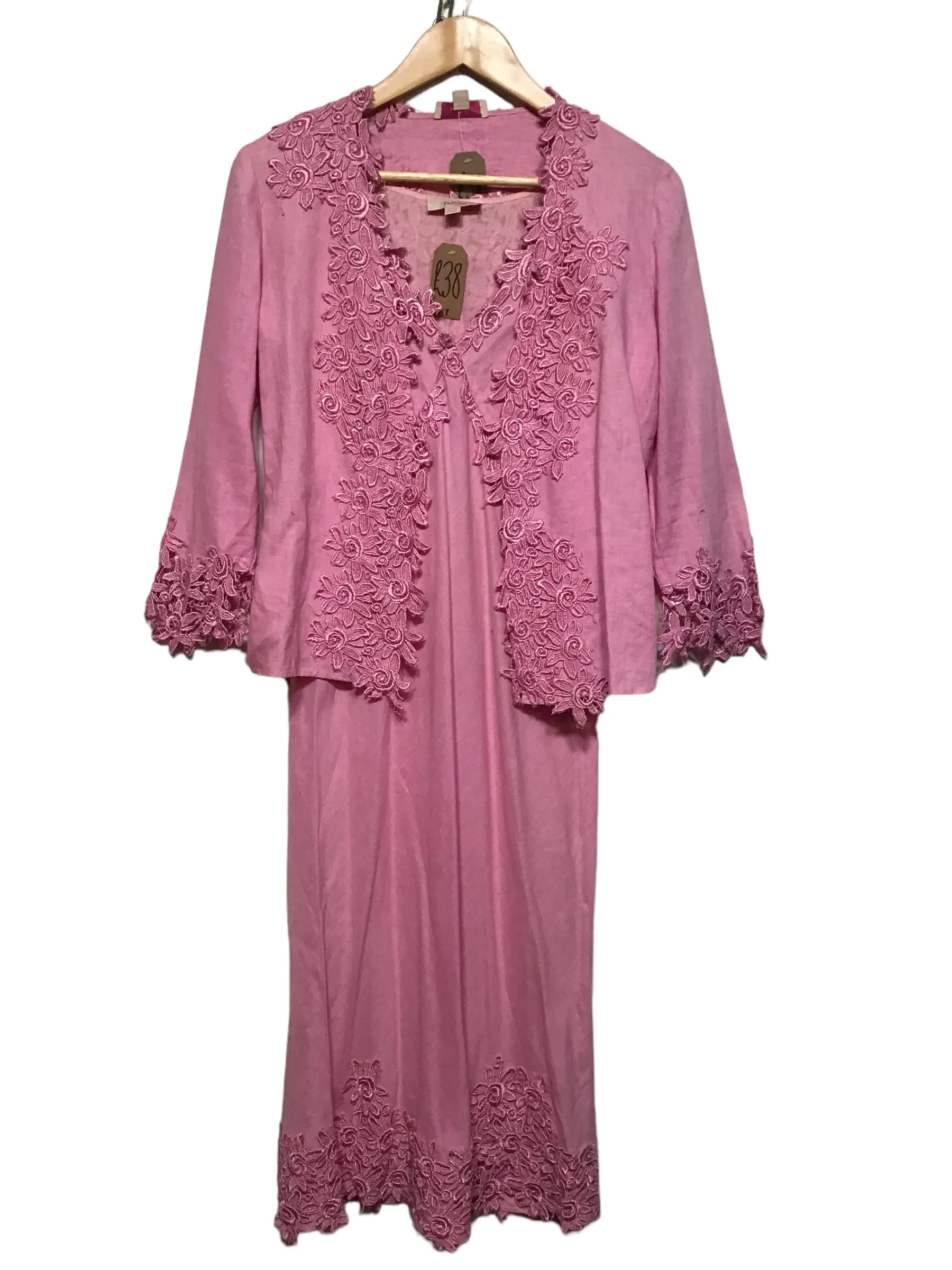 Clean Style Whistles Dress and Blazer Set (Size 10)