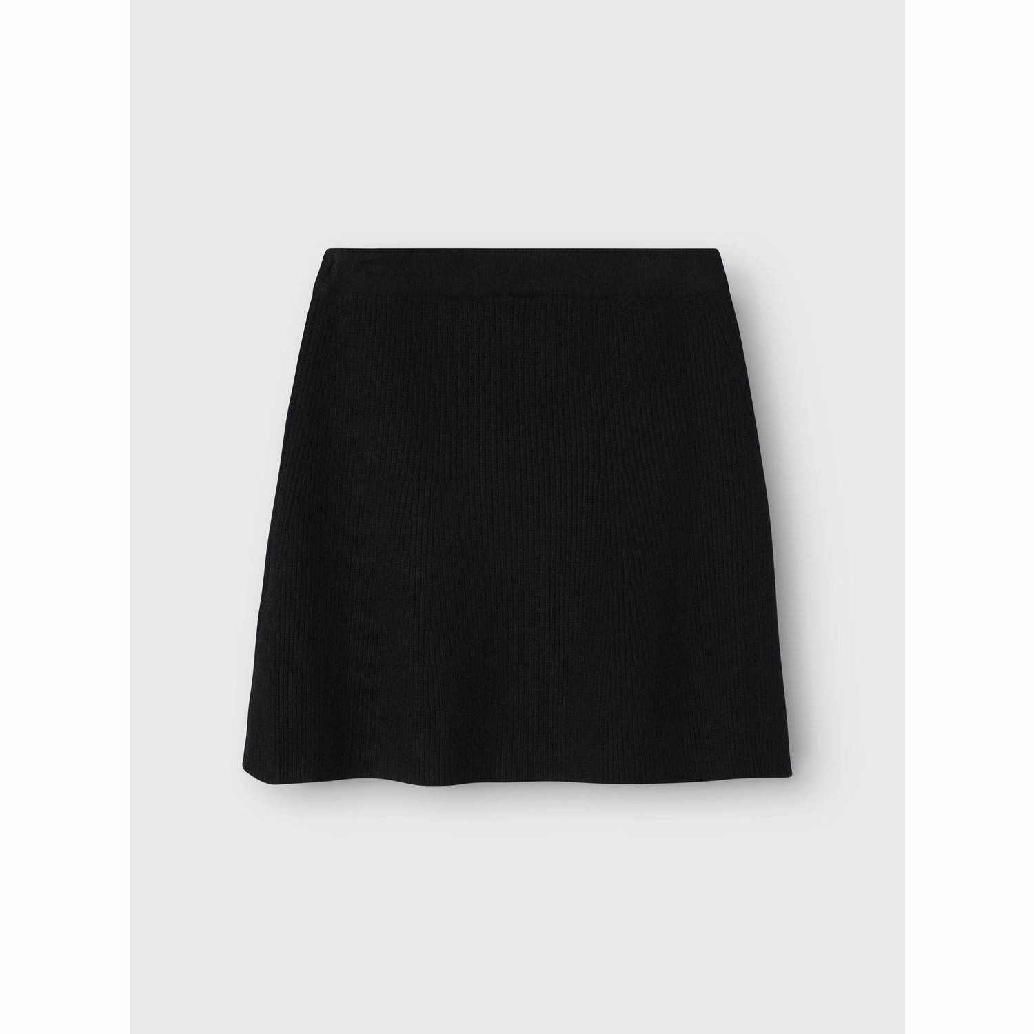 Easy Style Lifestyle Look Name It Black Nkfnilla Knit Skirt