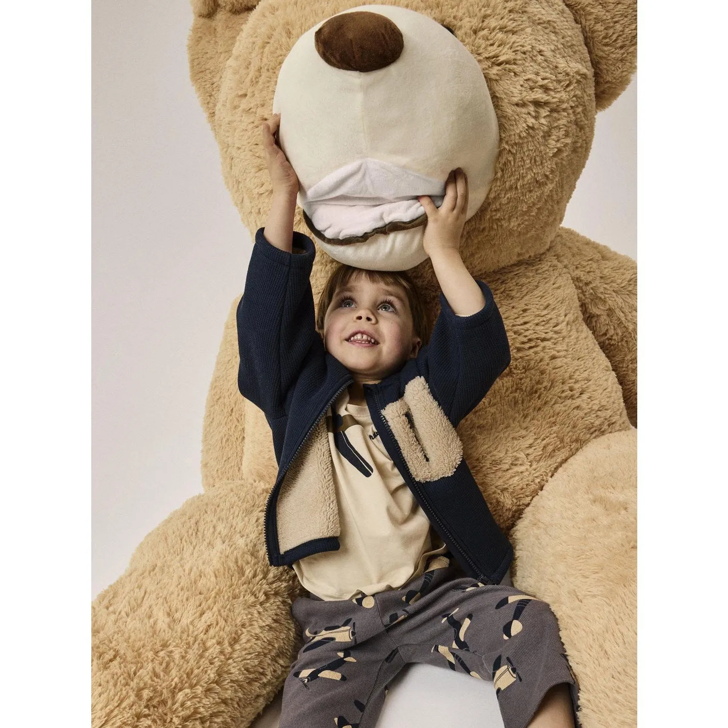 Breathable Mesh Insert Comfort factor Name It Castlerock Steven Sweatpants