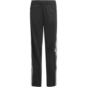 adidas Originals Black/White Adi Break Track Suit Pants Horizontal Stability Rails SnagProof Fabric Weave