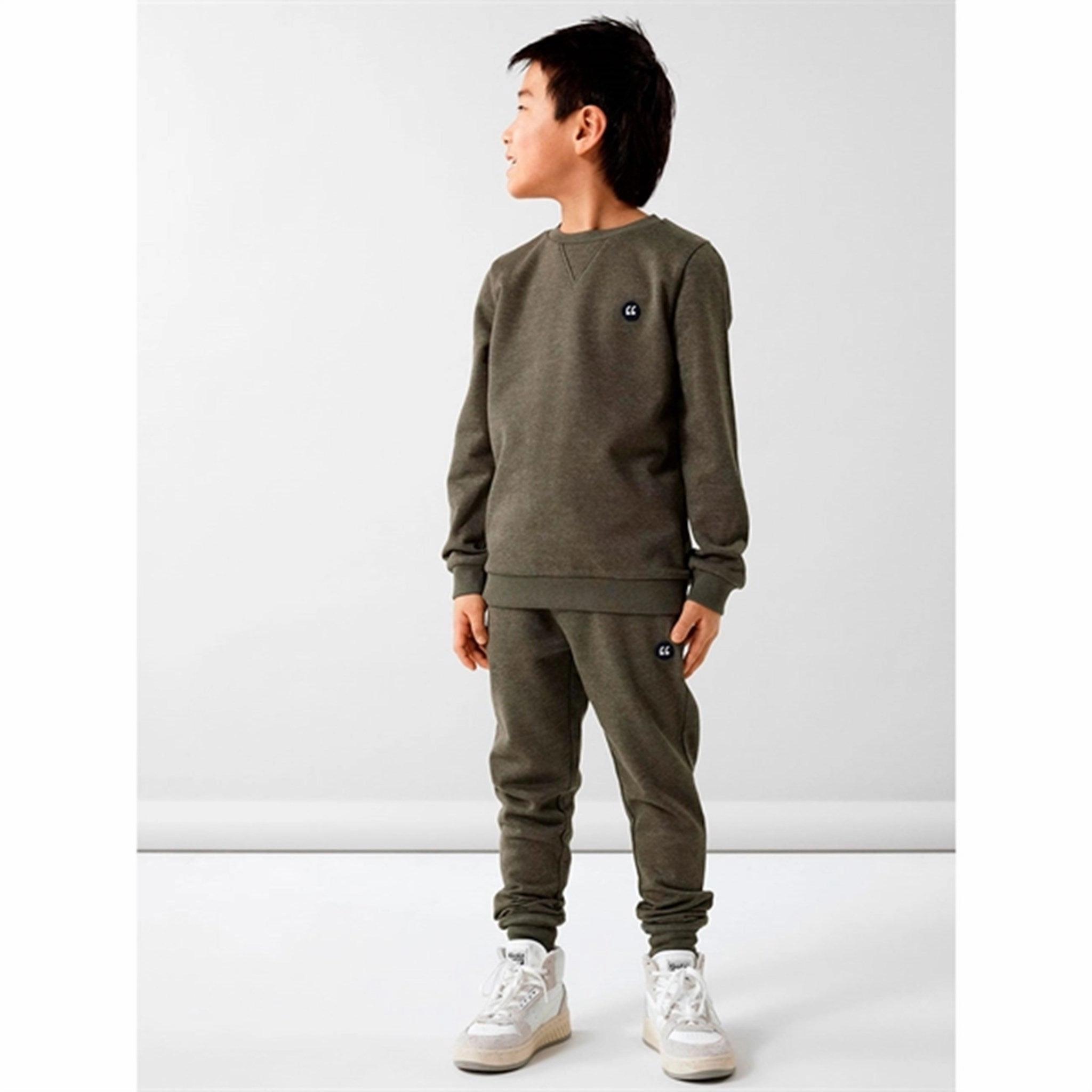EcoFriendly Materials Name it Rifle Green Vimo Sweatpants Noos