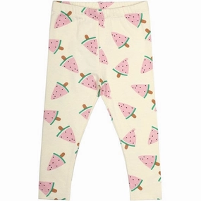 THE NEW Siblings White Swan Watermelon AOP Kaya Leggings All Purposewear
