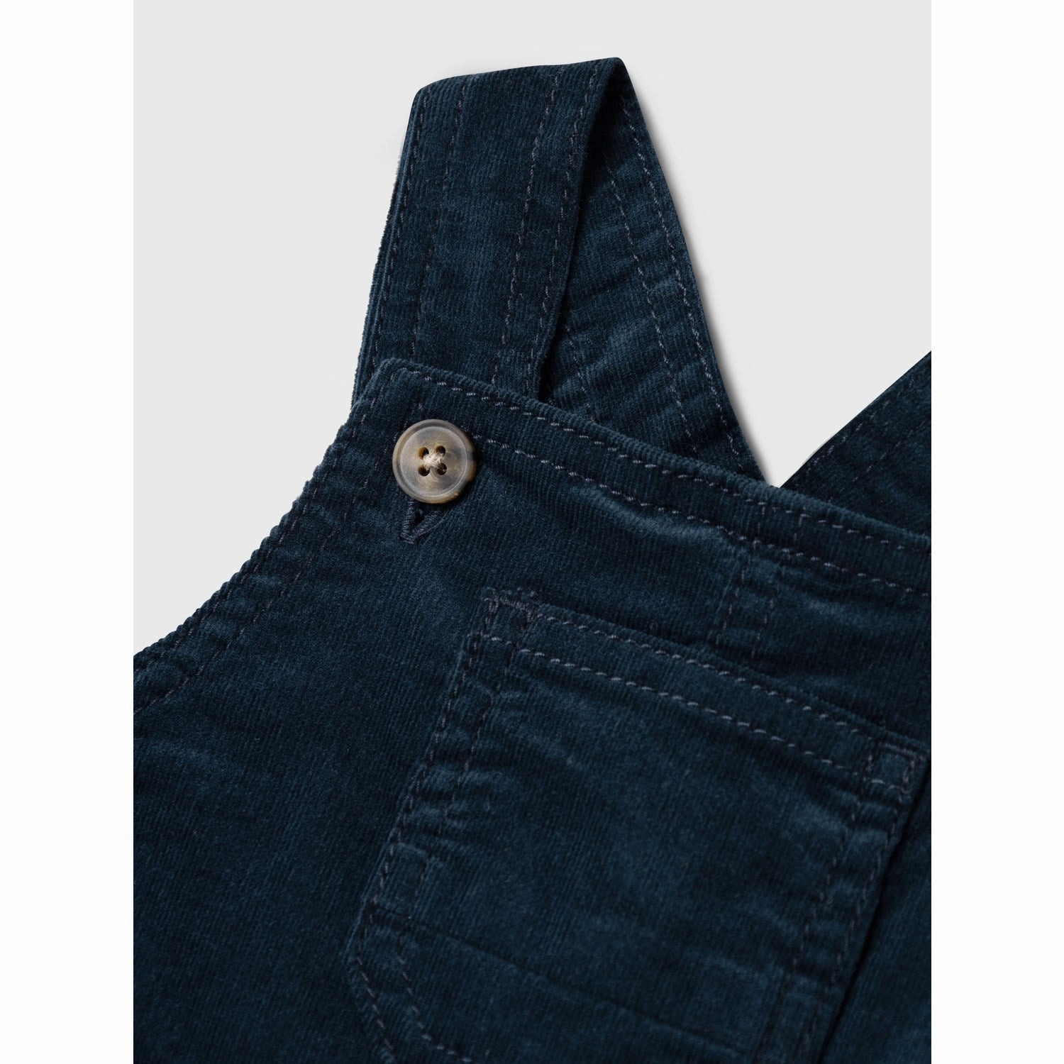 Relax Fit Name It Dark Sapphire Ben Baggy Corduroy Overall