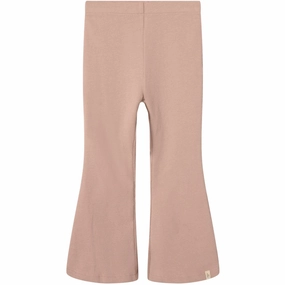 Lil'Atelier Misty Rose Nmfluna Bootcut Leggings Lil For Adults Wrinkle Resistant