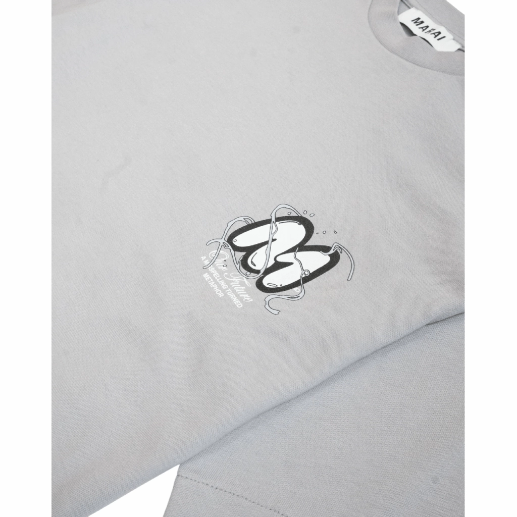 ReinforcedHems Daily Trend Marai Bubble Vortex T-Shirt Men