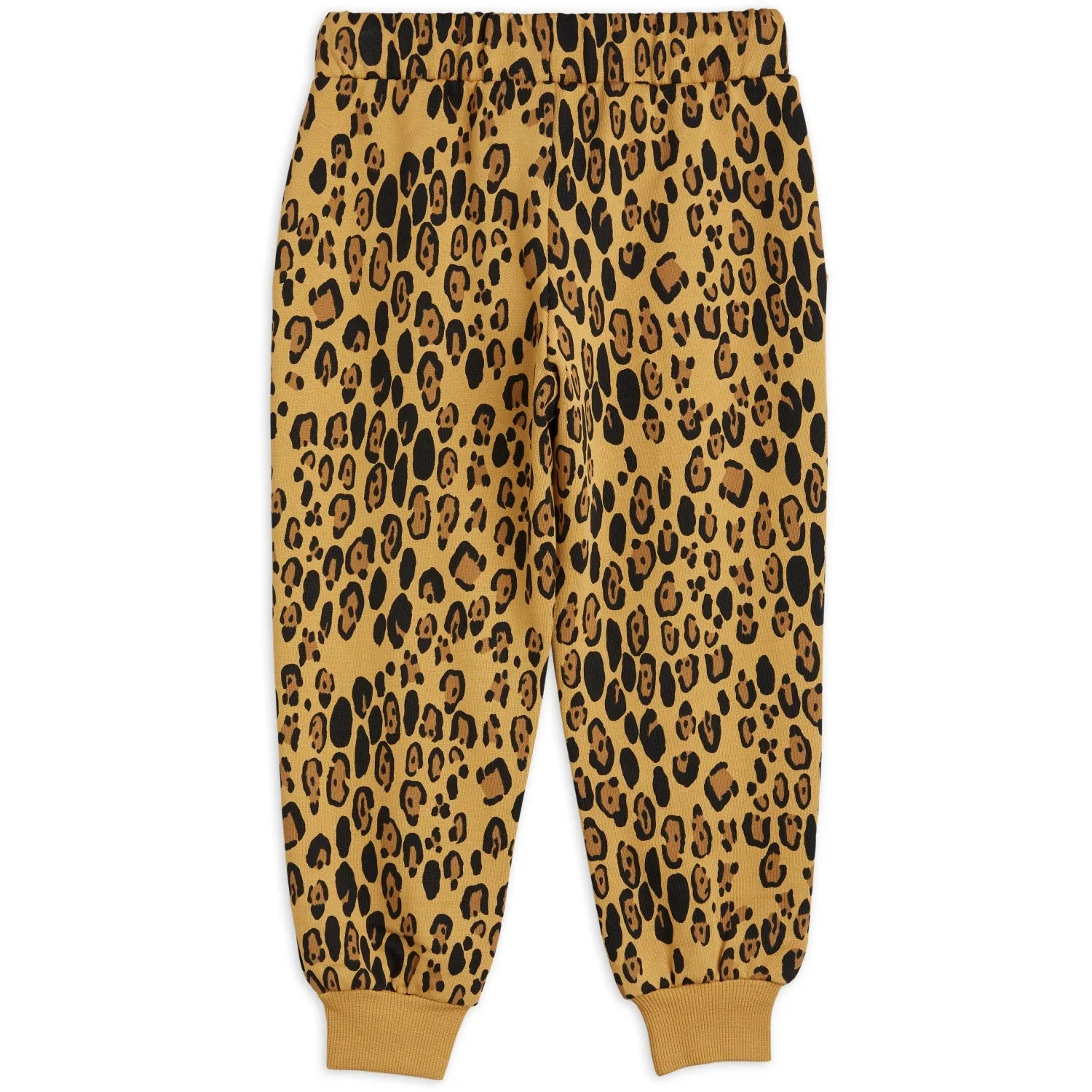 Mini Rodini Beige Basic Leopard Sweatpants lubricant