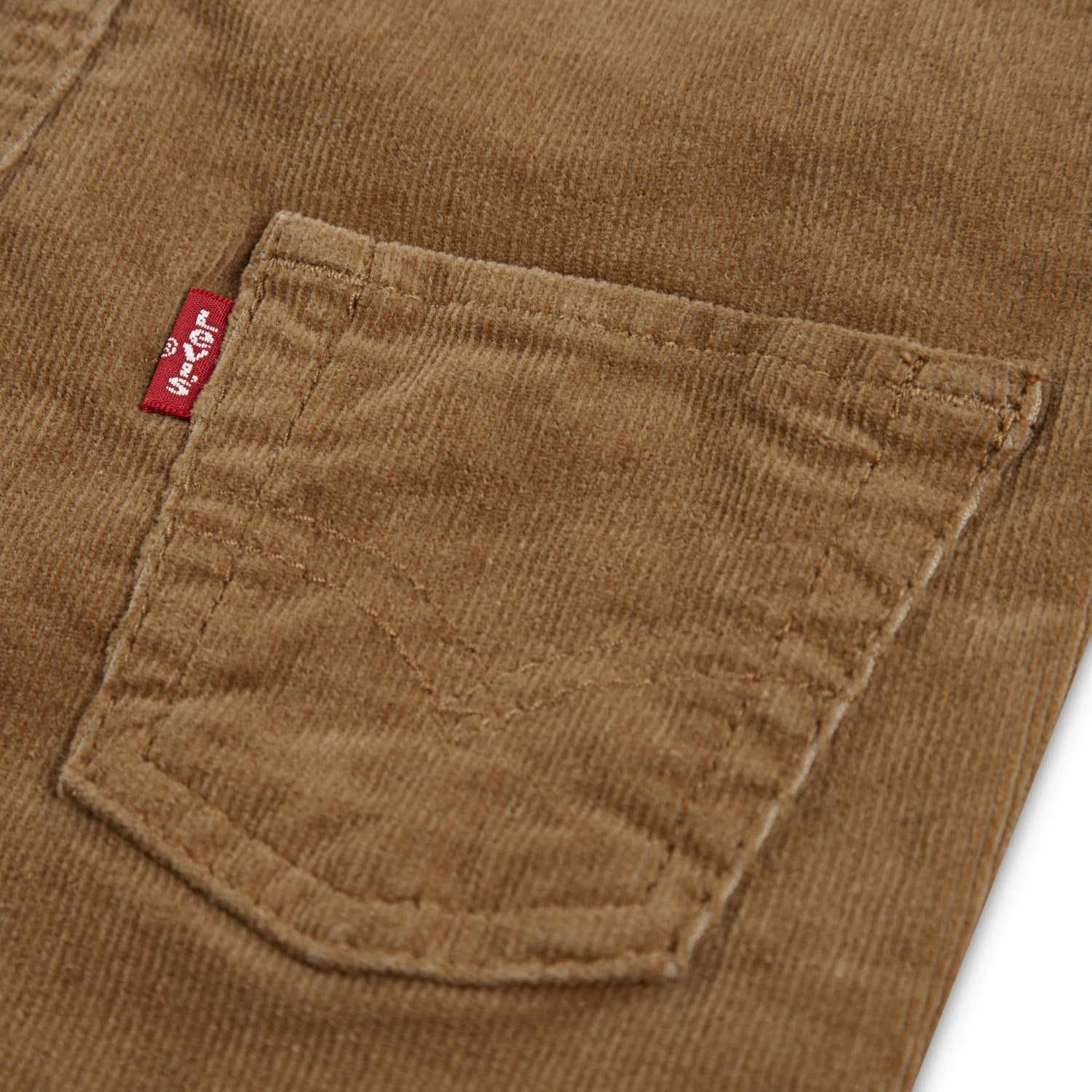 Cozy Wear Fashion-Forward Levi's Rodeo Brown Corduroy Overall