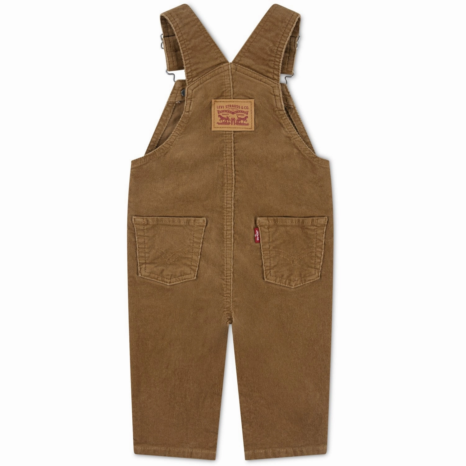 Adaptable Fit Comfortable Movement Levi's Rodeo Brown Corduroy Overall