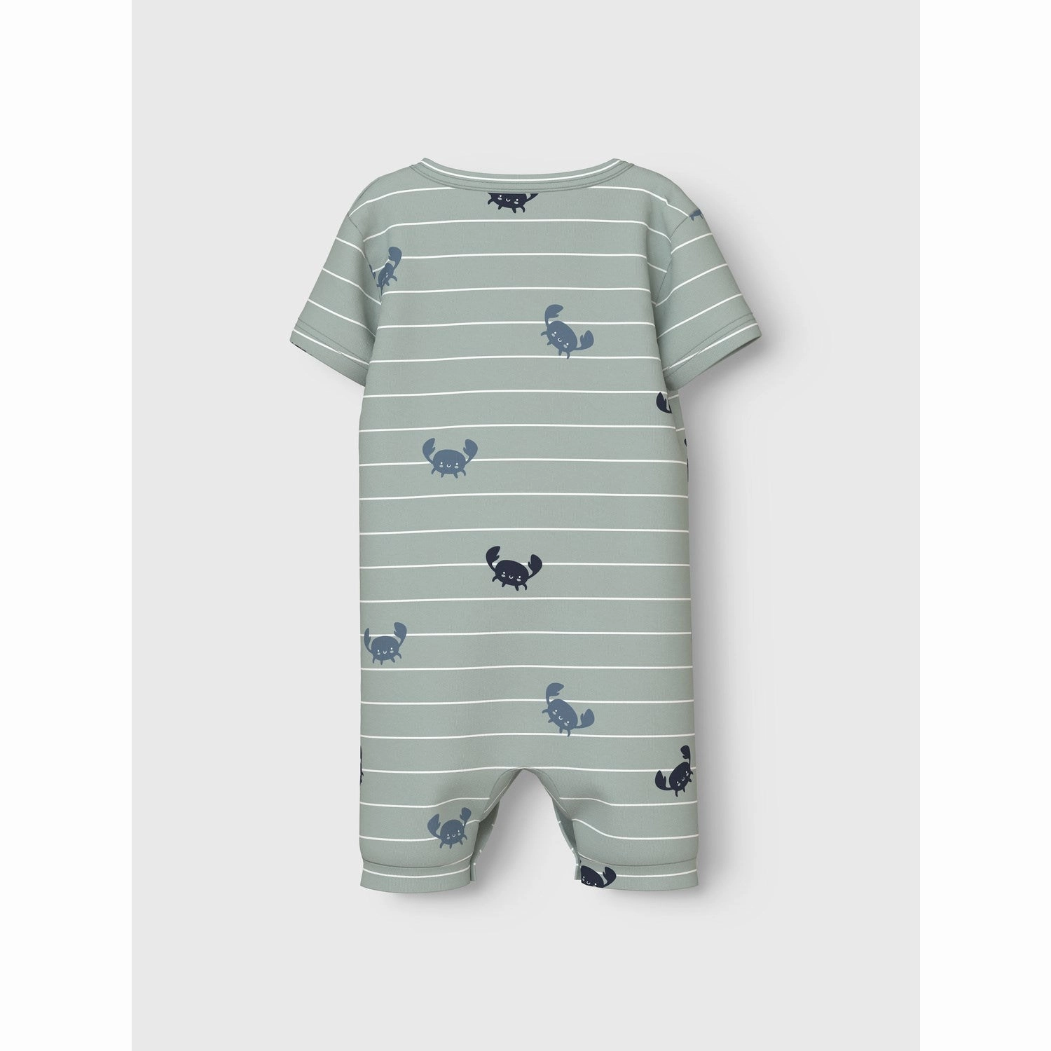 Name It Aqua Gray Crabs Vroels Sunsuit Durable Travel Neutral Sporty