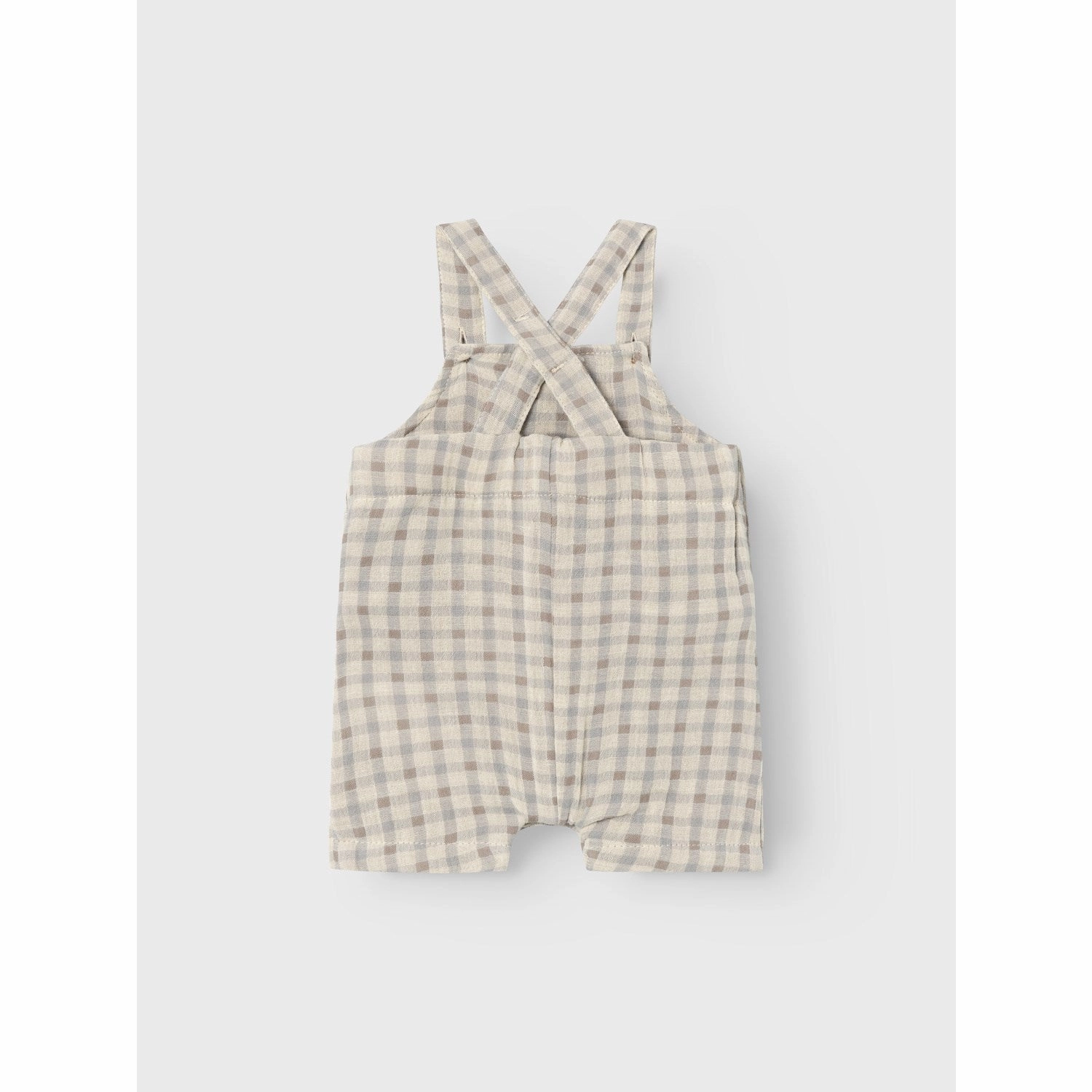 Lil'Atelier Bleached Sand Joey Short Loose Overall Resort Vacation Festival Essential