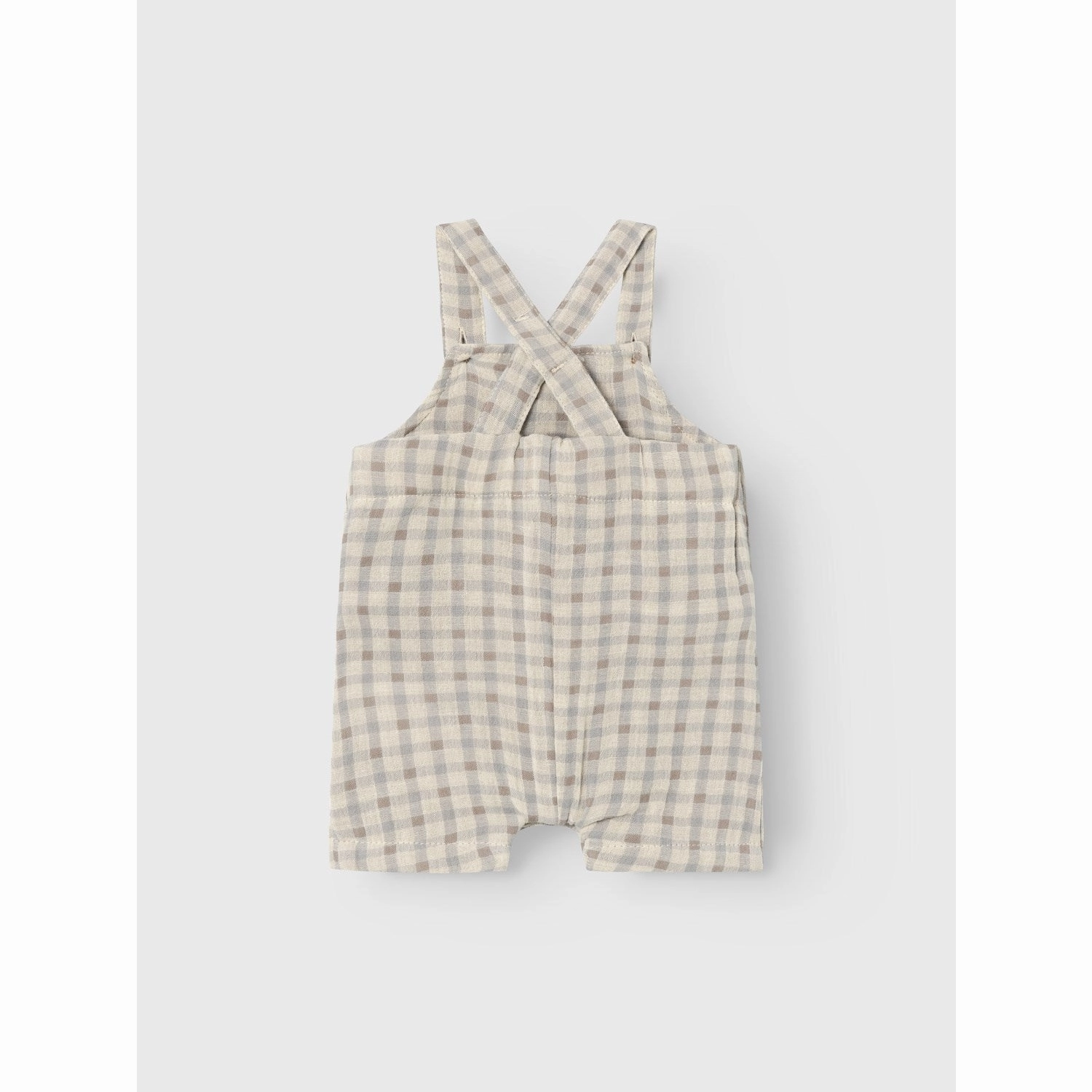 Lil'Atelier Bleached Sand Joey Short Loose Overall Charming Youth Smart Outdoor