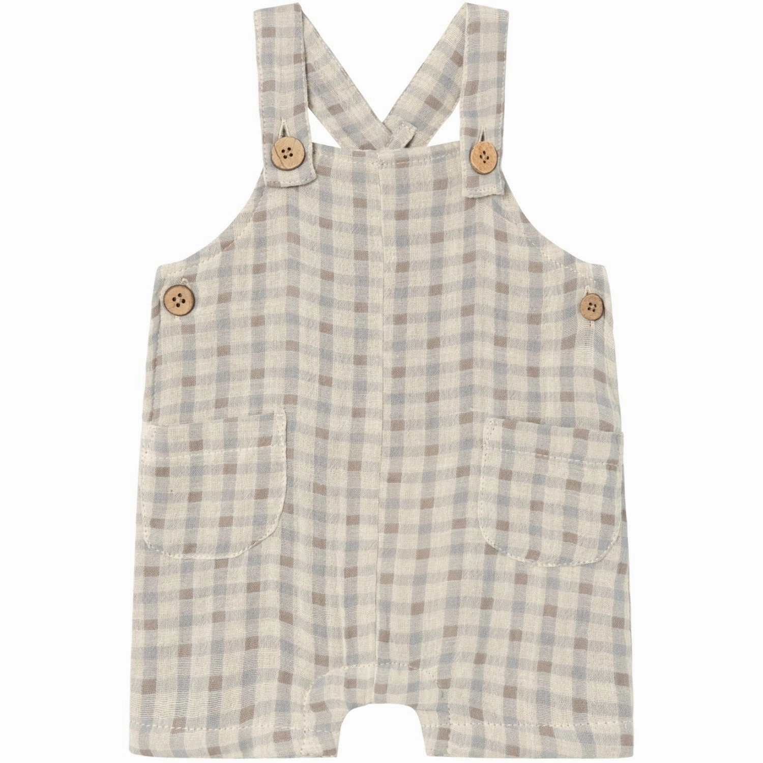 Dinner Relax Smart Chic Lil'Atelier Bleached Sand Joey Short Loose Overall