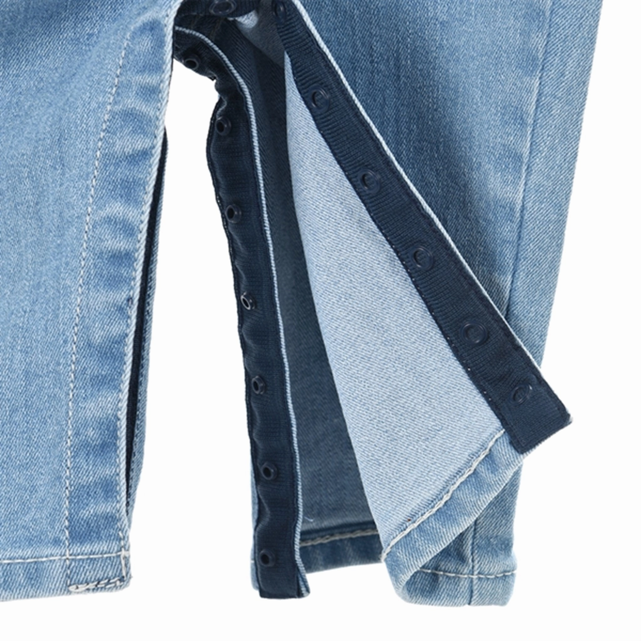Functional Fashion Heat Friendly Levi's Denim Overalls Blue