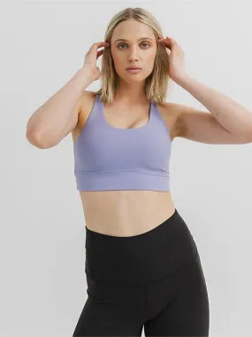 Non-Restrictive Fit Elevate Bra in Periwinkle