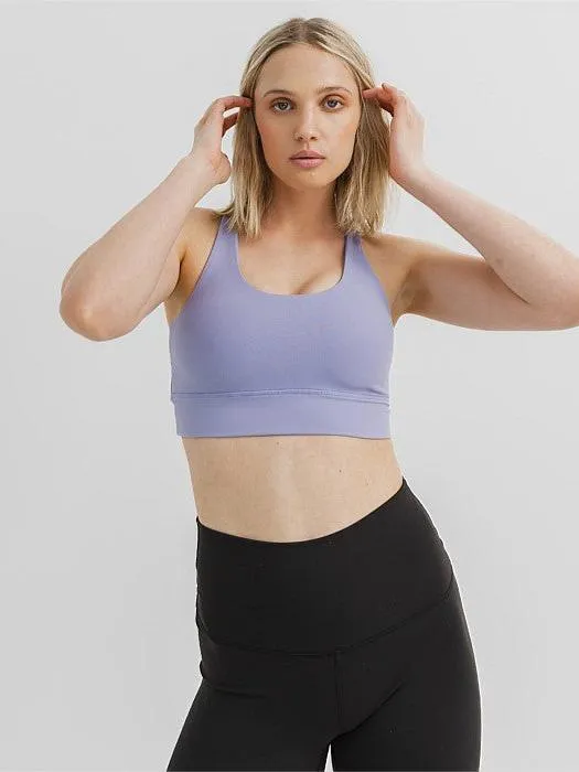 Non-Restrictive Fit Elevate Bra in Periwinkle