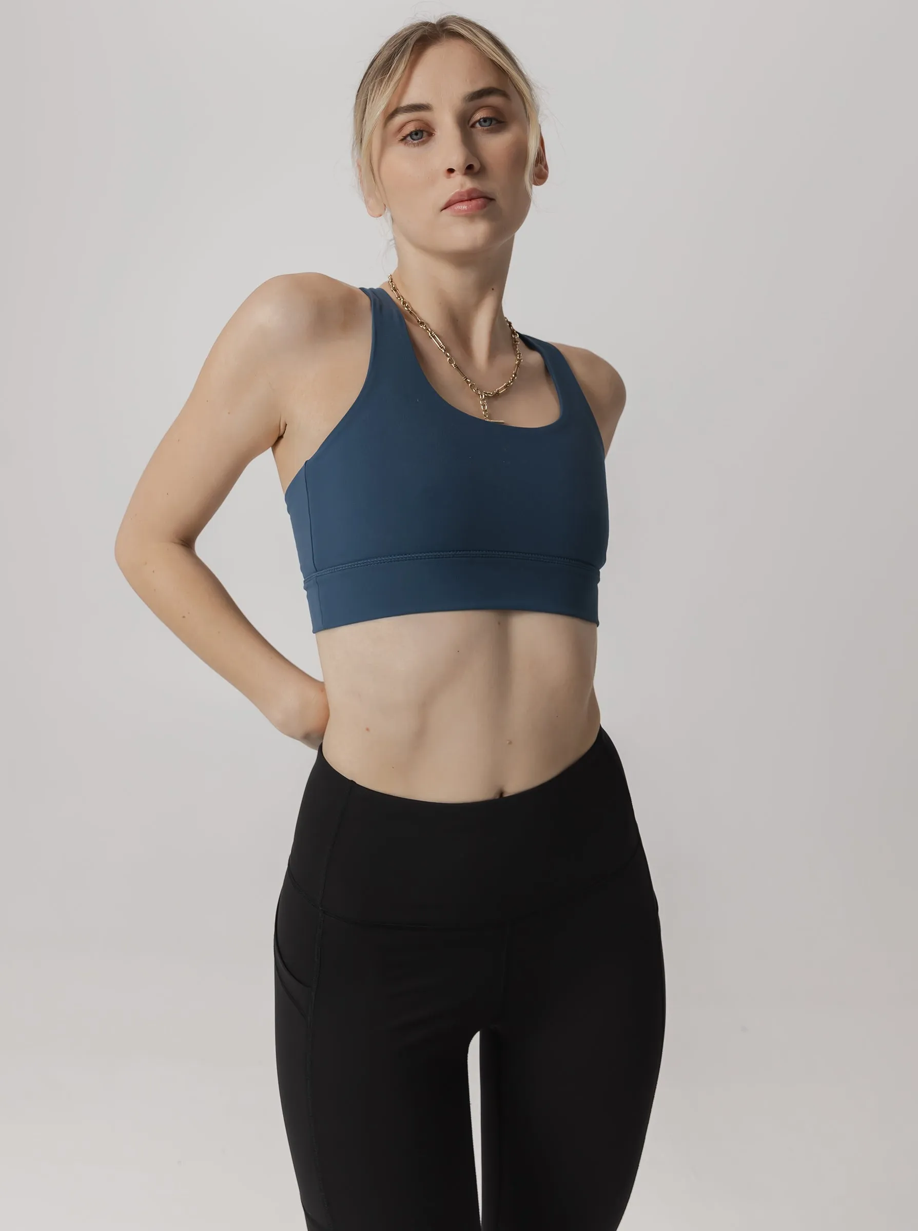 Elevate Bra In Steele Blue Different sizes seams tall size