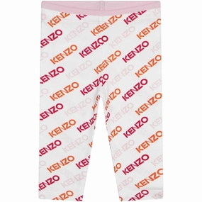 Outdoor Lover Travel Outfit Kenzo Baby Leggings White