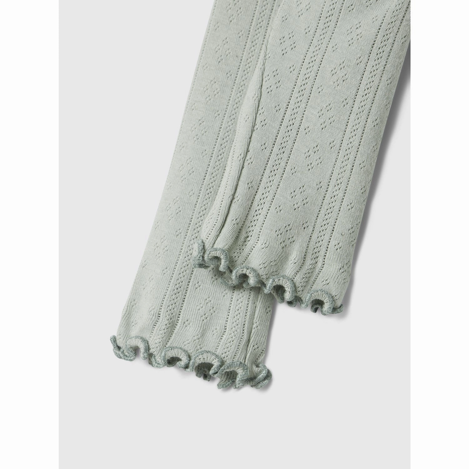 Name It Aqua Gray Jsilke Leggings Postpartum Fit Morning Stretch