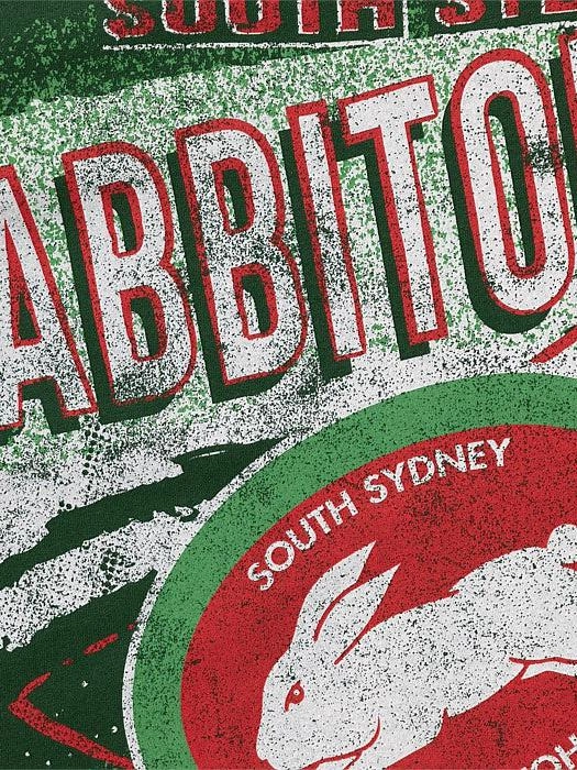 South Sydney Rabbitohs Abstract Tee Simple yet stylish