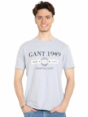 Gant Coast | Mens Crew Neck T-Shirts Daily Outfit Style