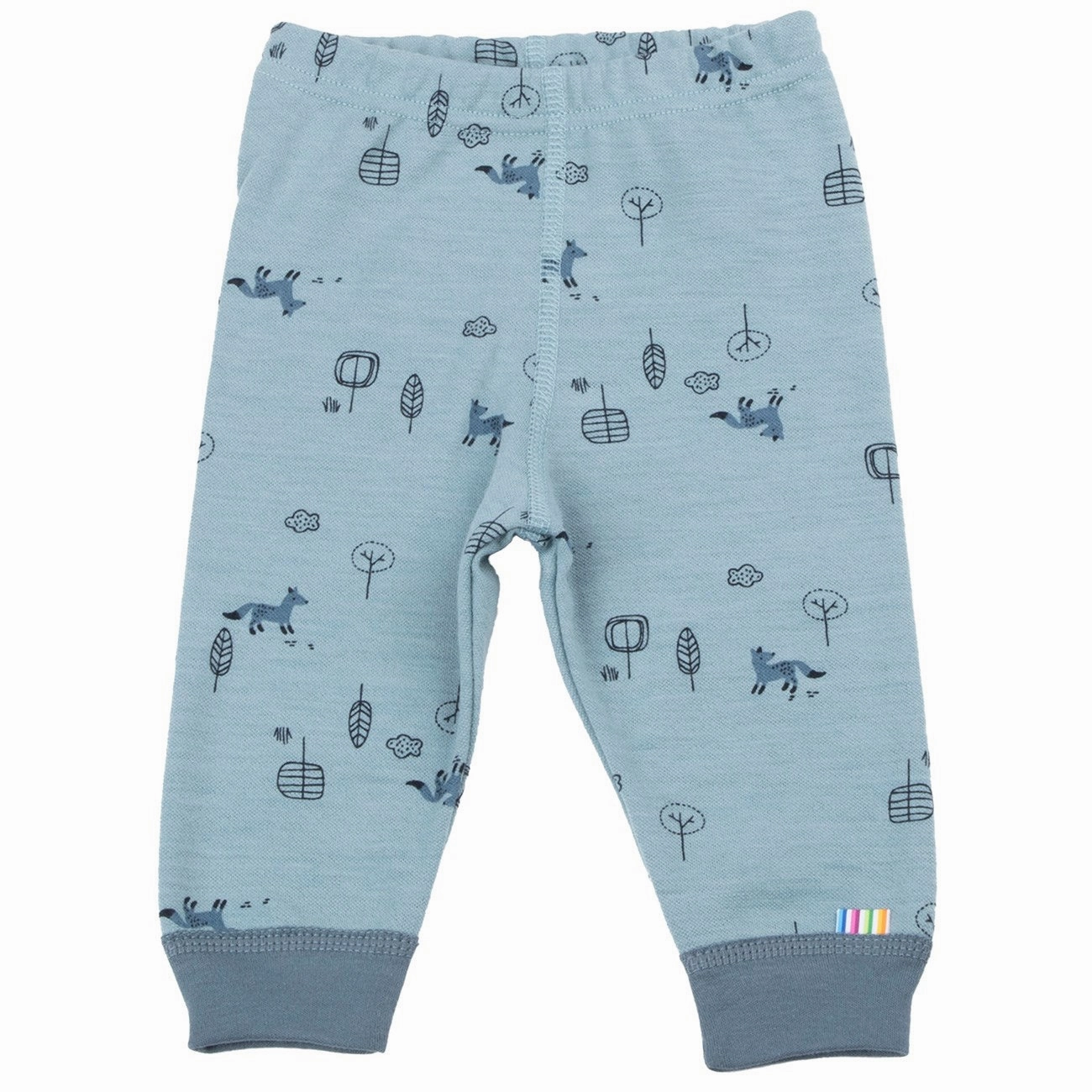 Daily Routine Fitness Lover Trendy Comfort Wear Joha Blue Leggings