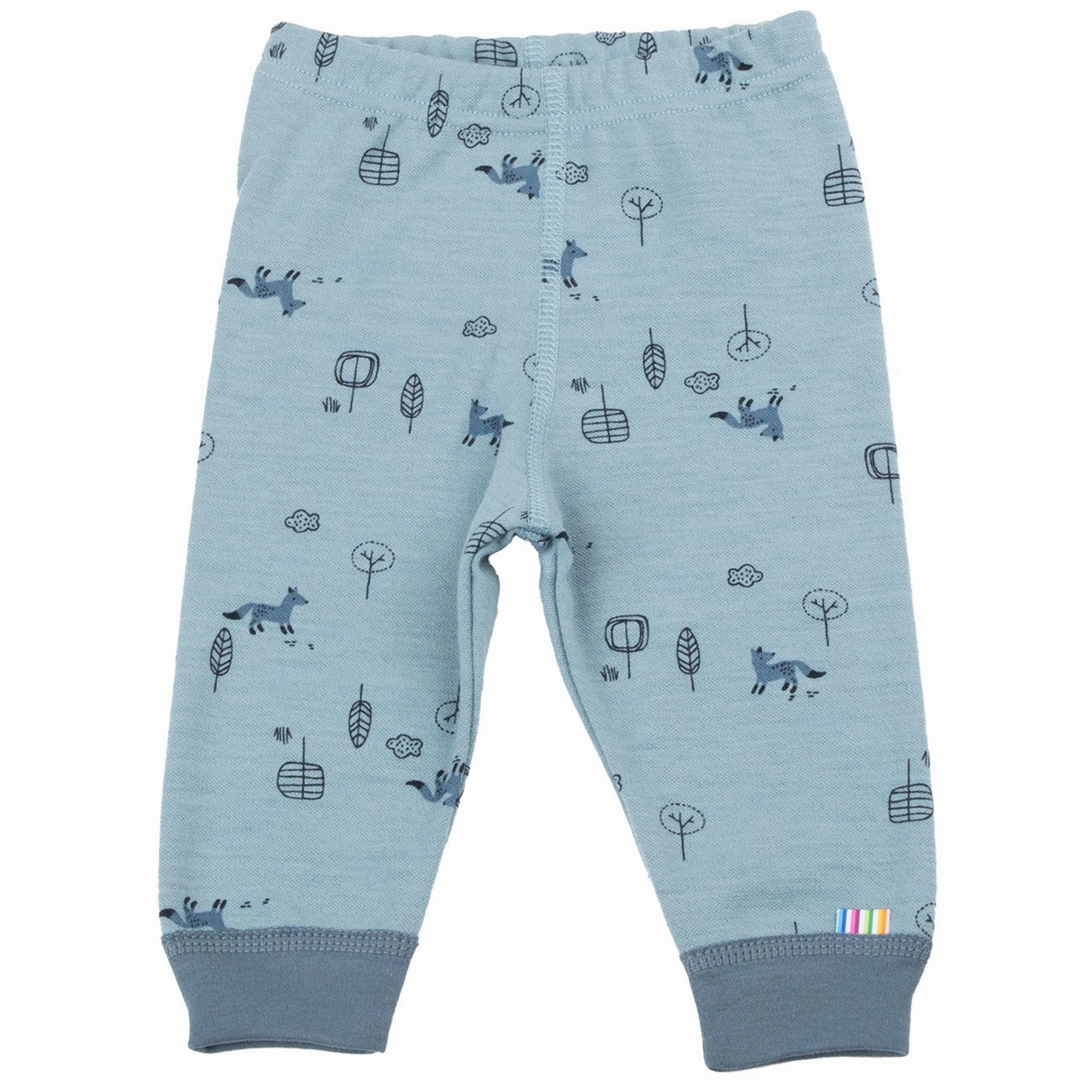 Joha Blue Leggings Non-Slip Waist Body Fit