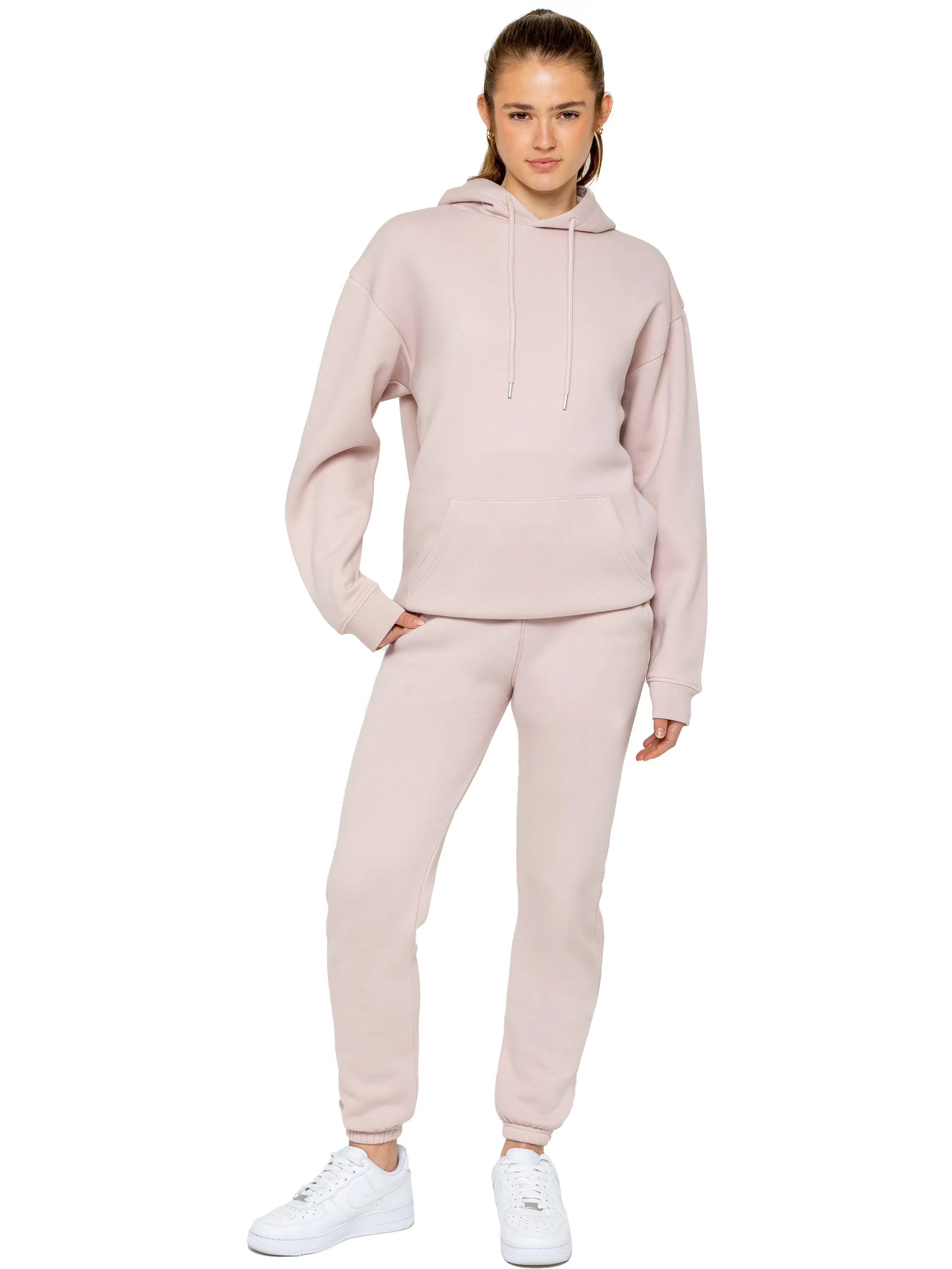 Enzo | Womens Oversized Pullover Hoodie Tracksuit Set Vacation Style