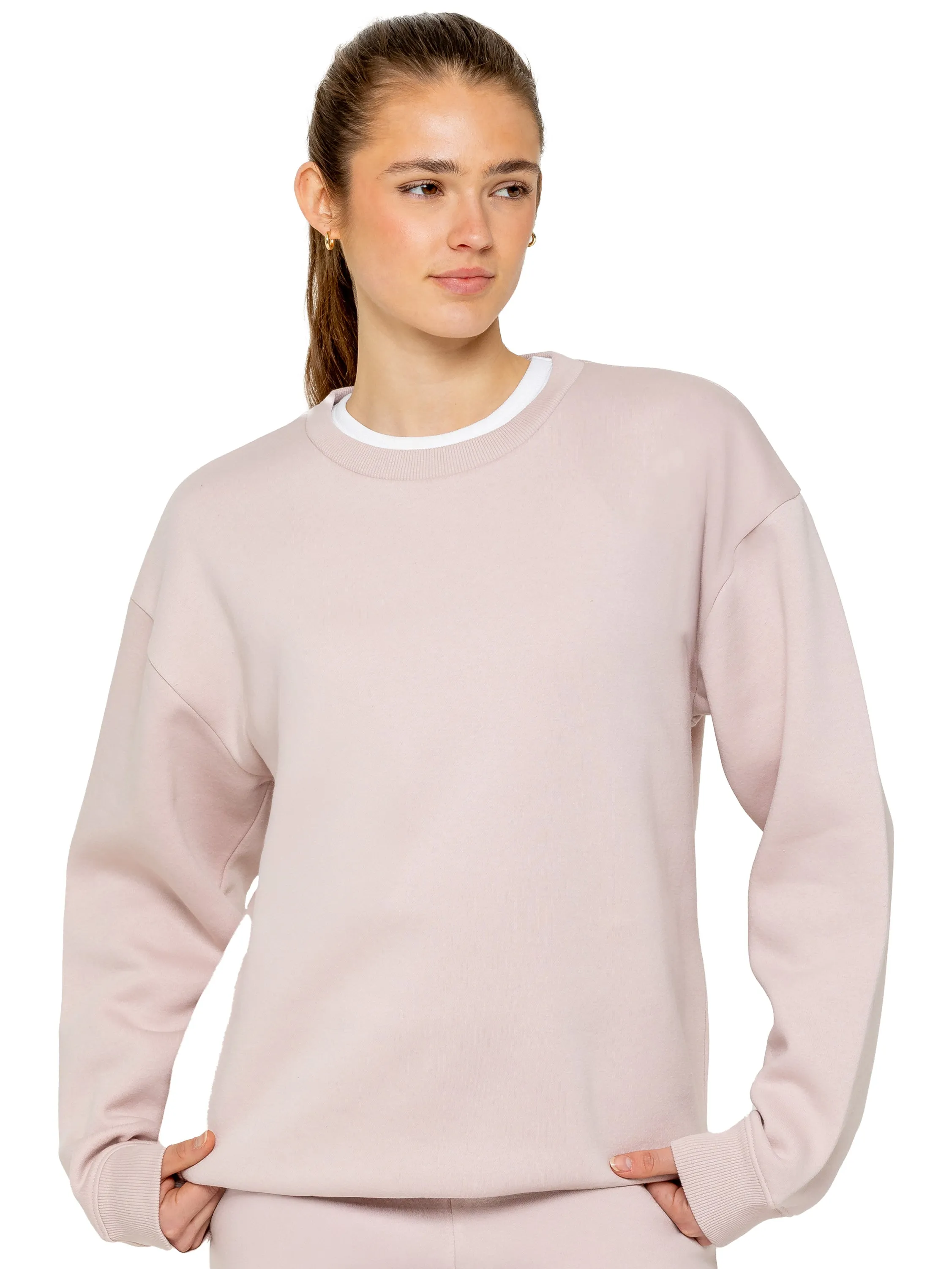 Button front Runway Inspired Enzo | Womens Oversized Sweatshirt