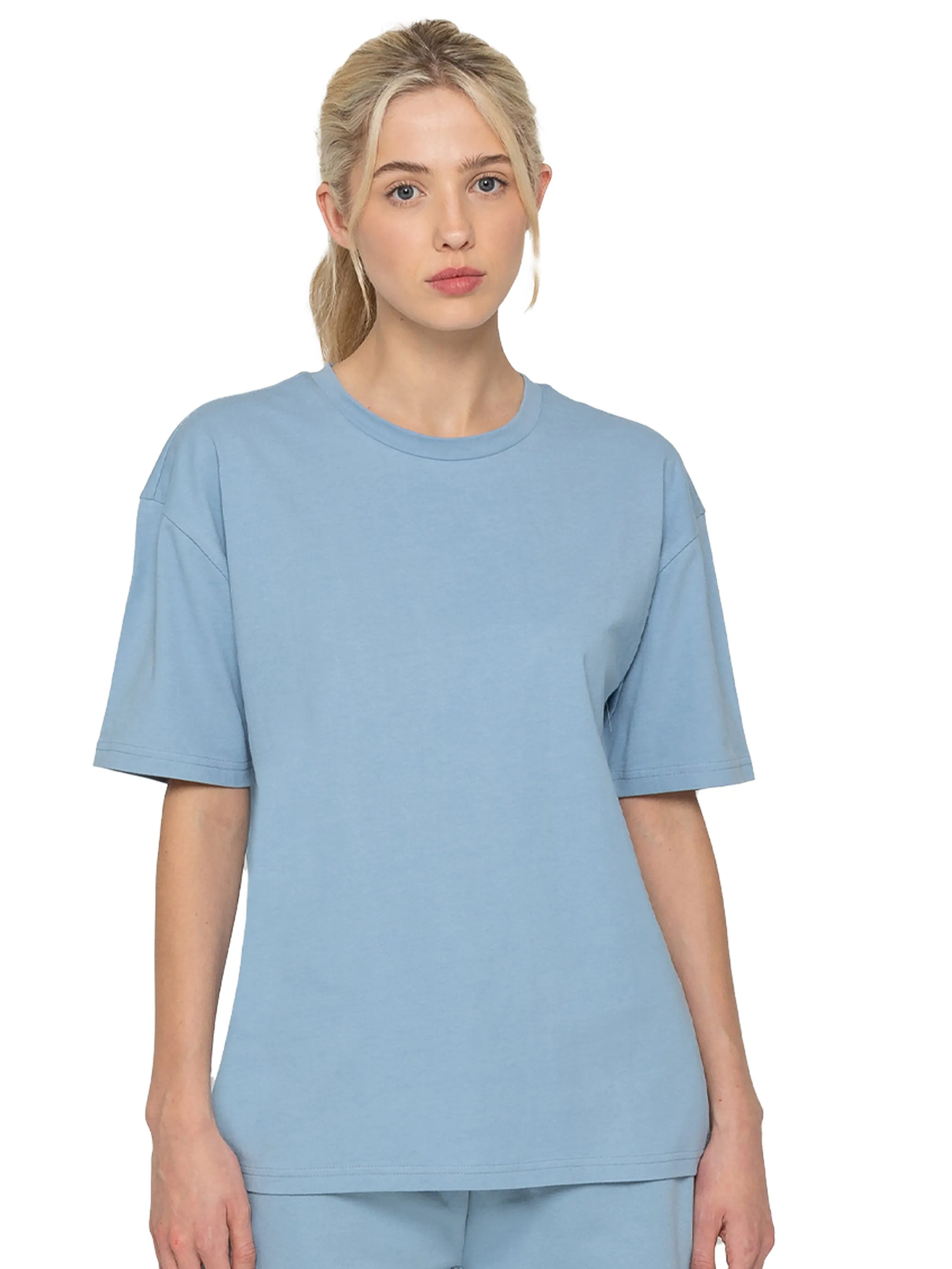 Enzo | Womens Oversized T-Shirt Seamless Edging