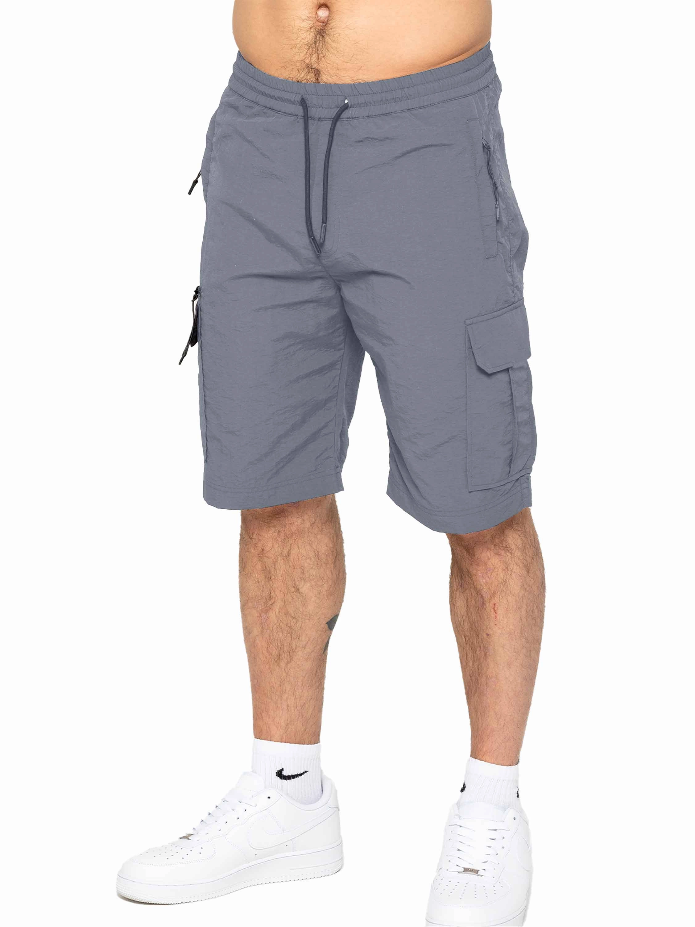 Enzo | Mens Poly Cargo Shorts Easy Days