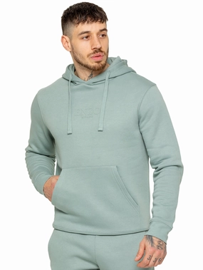 Enzo | Mens Pullover Hoodie Drop Shoulder Construction Eco-Friendly Fabric