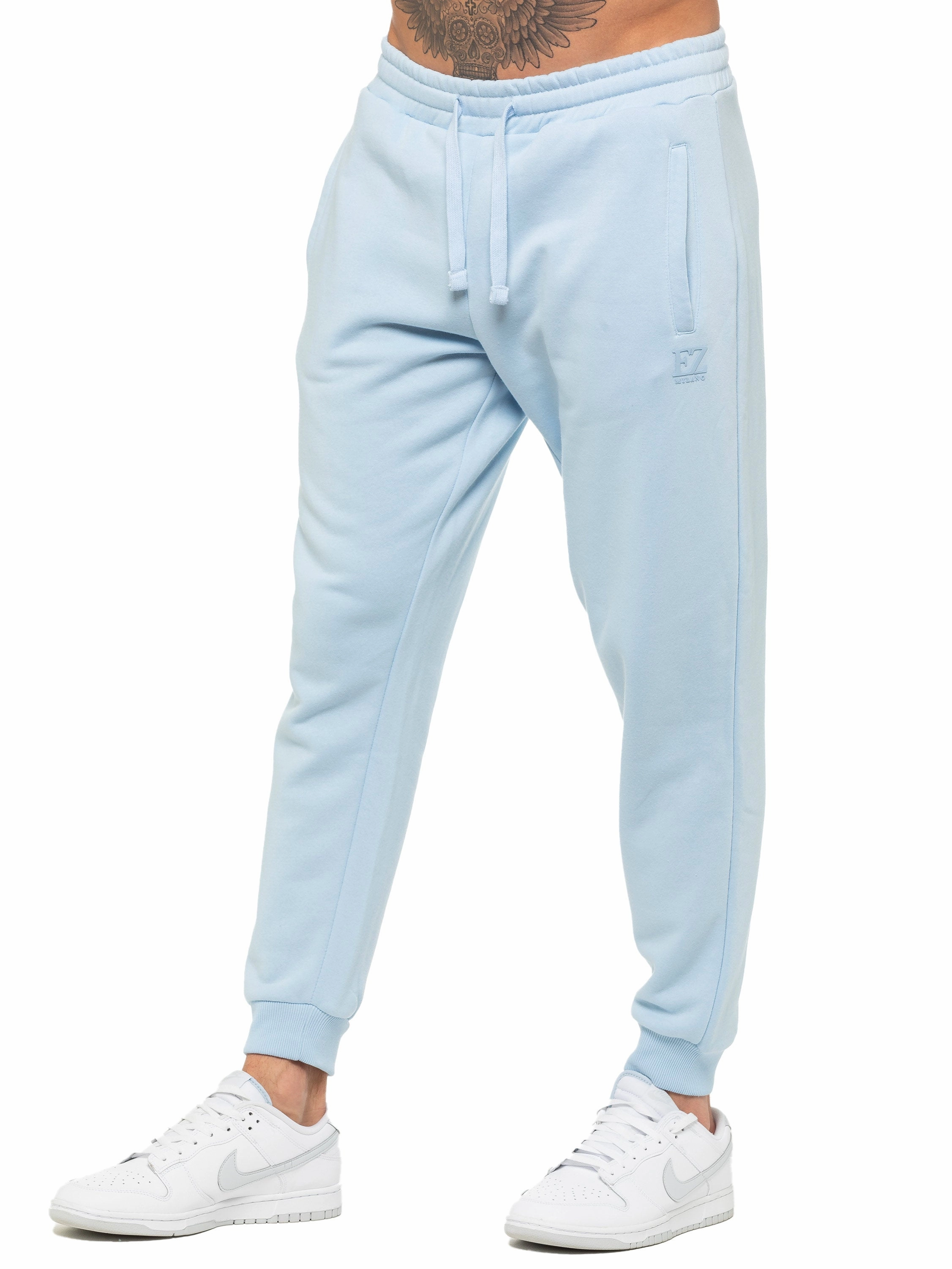 Enzo | Mens Regular Joggers Quick Release Closure Training Pants