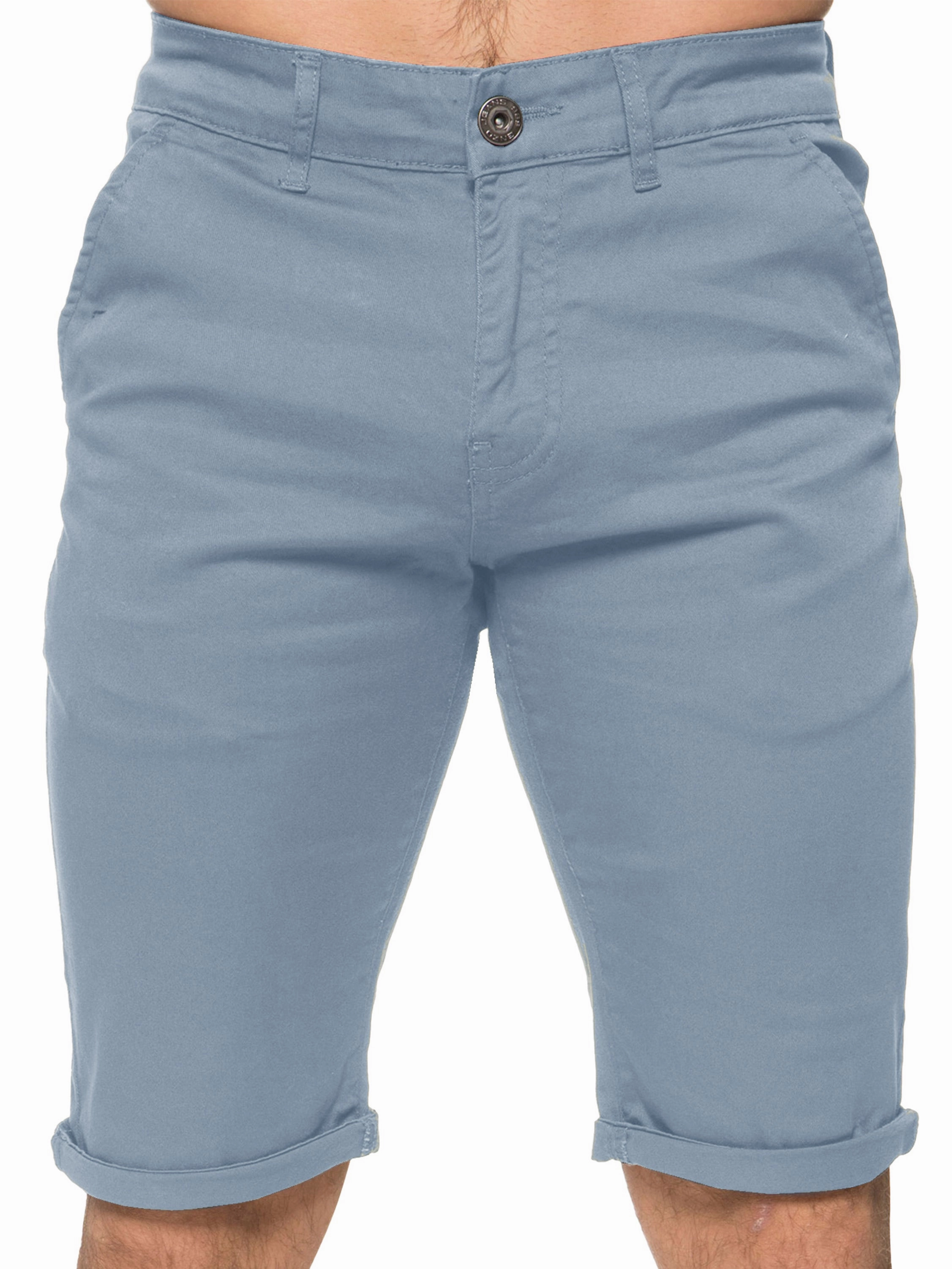 Enzo | Mens Slim Fit Chino Shorts Tailored Design