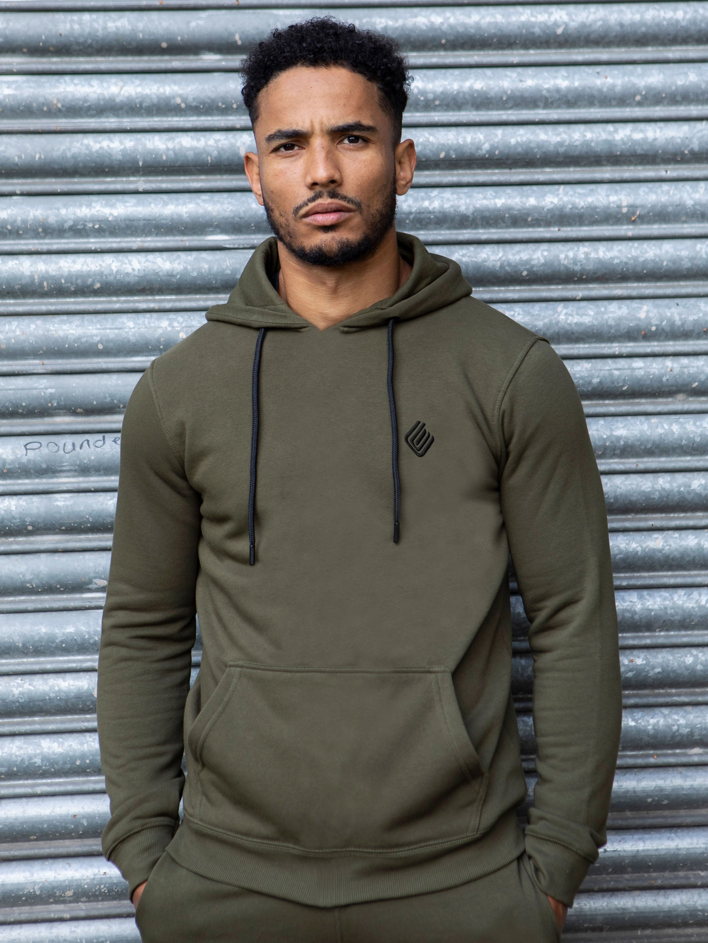 Enzo  Mens Pullover Hooded Jumper Bright Colors