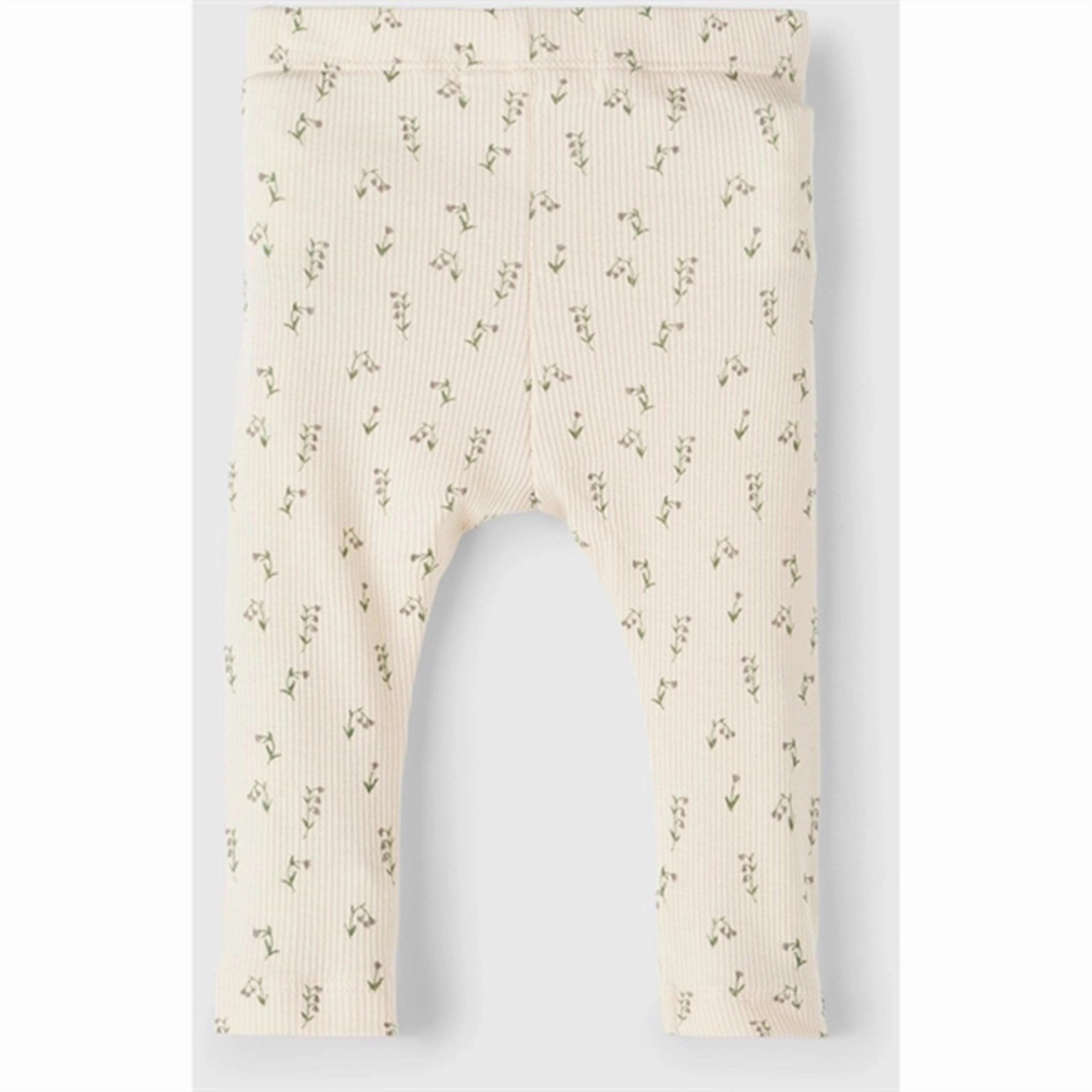 Silky Soft Comfortable Activewear Lil'Atelier Whitecap Gray/Wet Weather Gago Slim Leggings