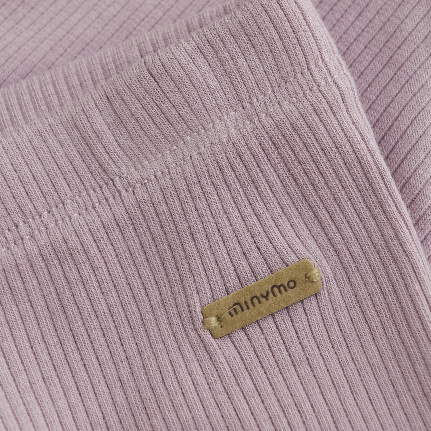 Fit For All Day Minymo Dawn Pink Leggings Rib