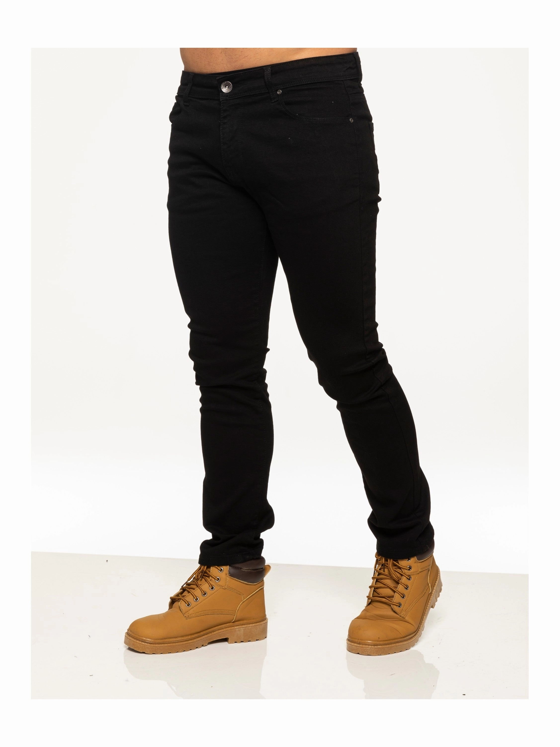 Laidback Style Mens Skinny Stretch Denim Jeans | Enzo Designer Menswear