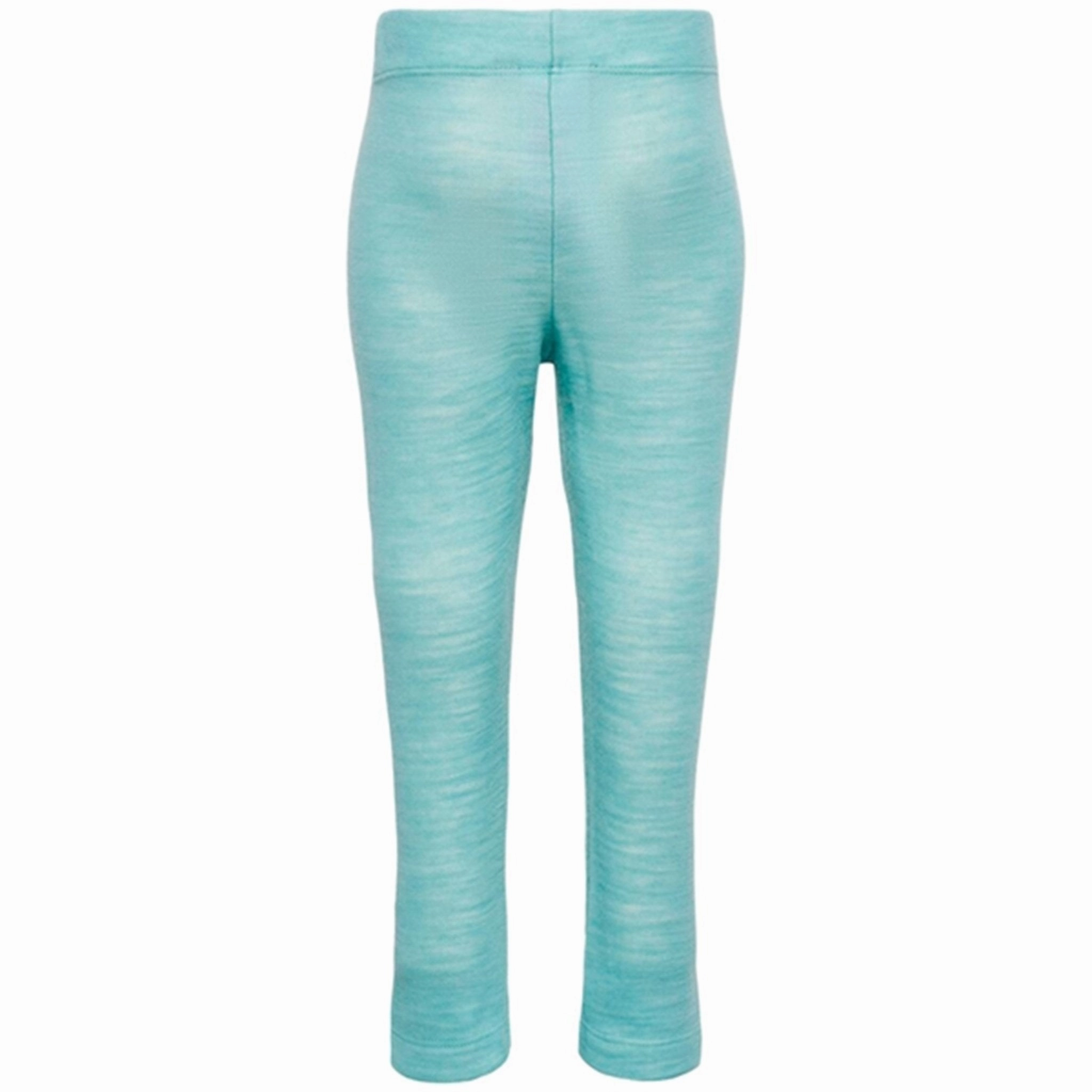 Body Shaping Dance Practice Low Profile Hummel Mineral Blue Wolly Leggings