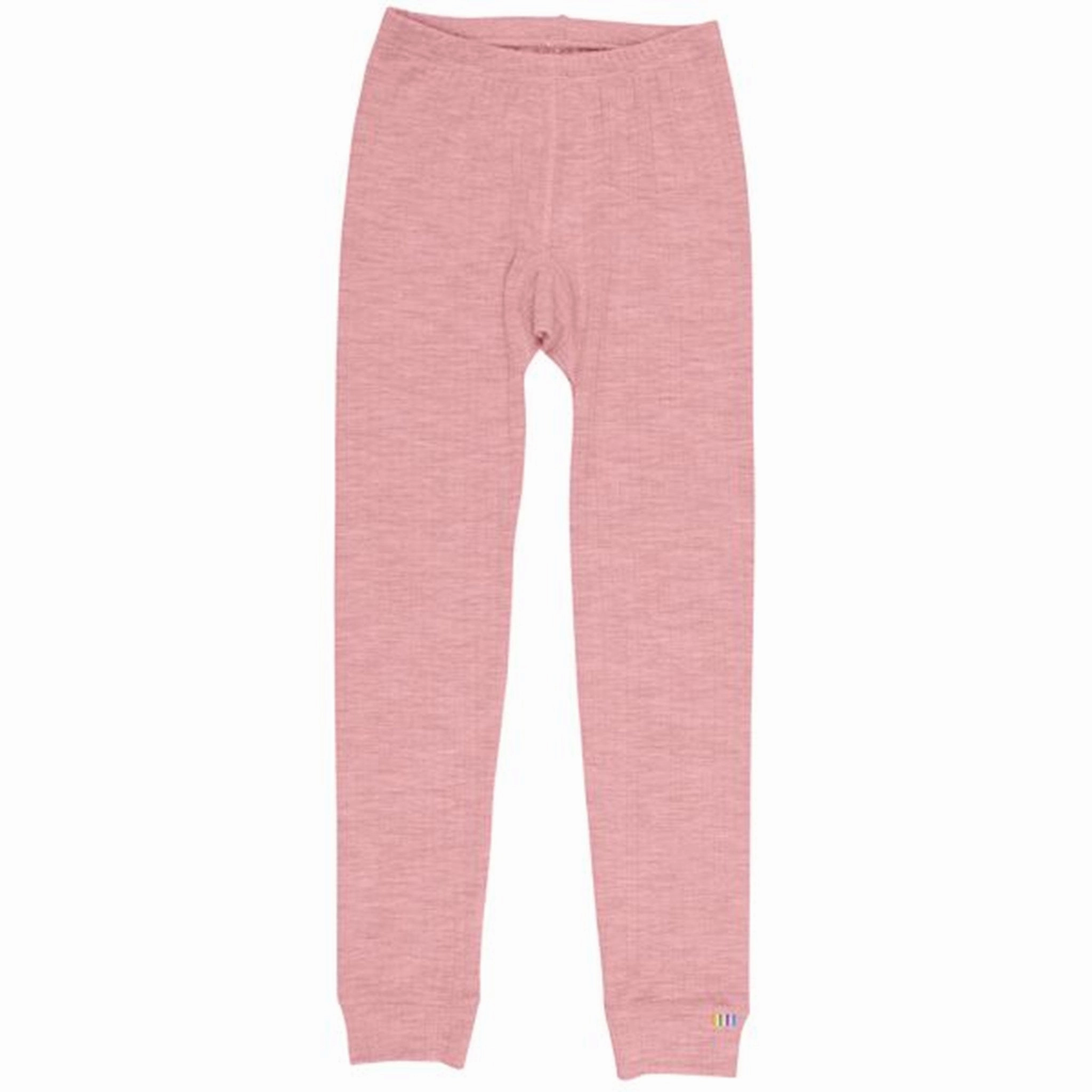 Joha Leggings Wool Old Rose Brushed Inner Layer