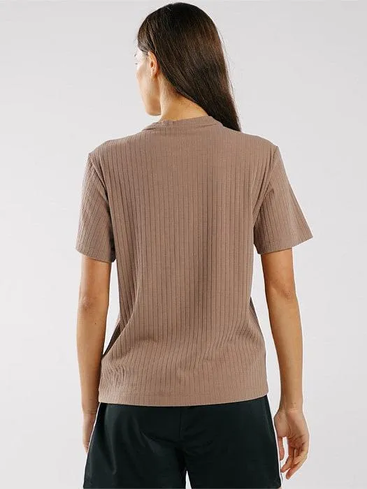 Seasonal Trend Comfy and Versatile Essentials Wide Rib T-Shirt