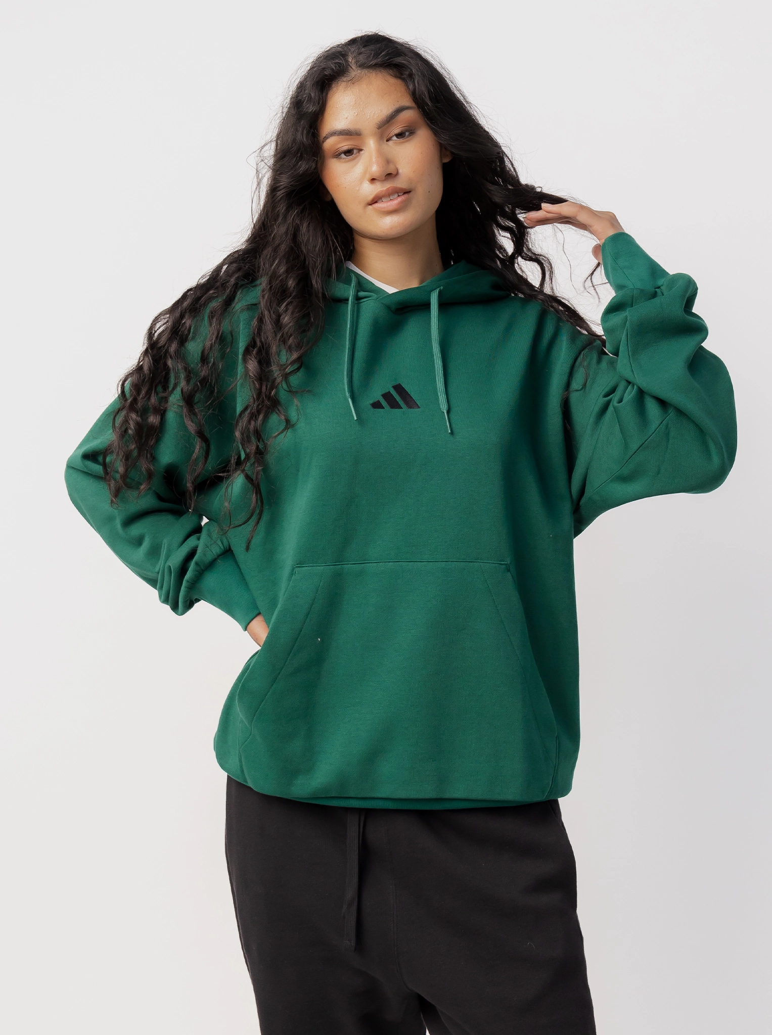 Lightweight Midlayer Option Essentials Feelcozy Fleece Hoodie Unisex