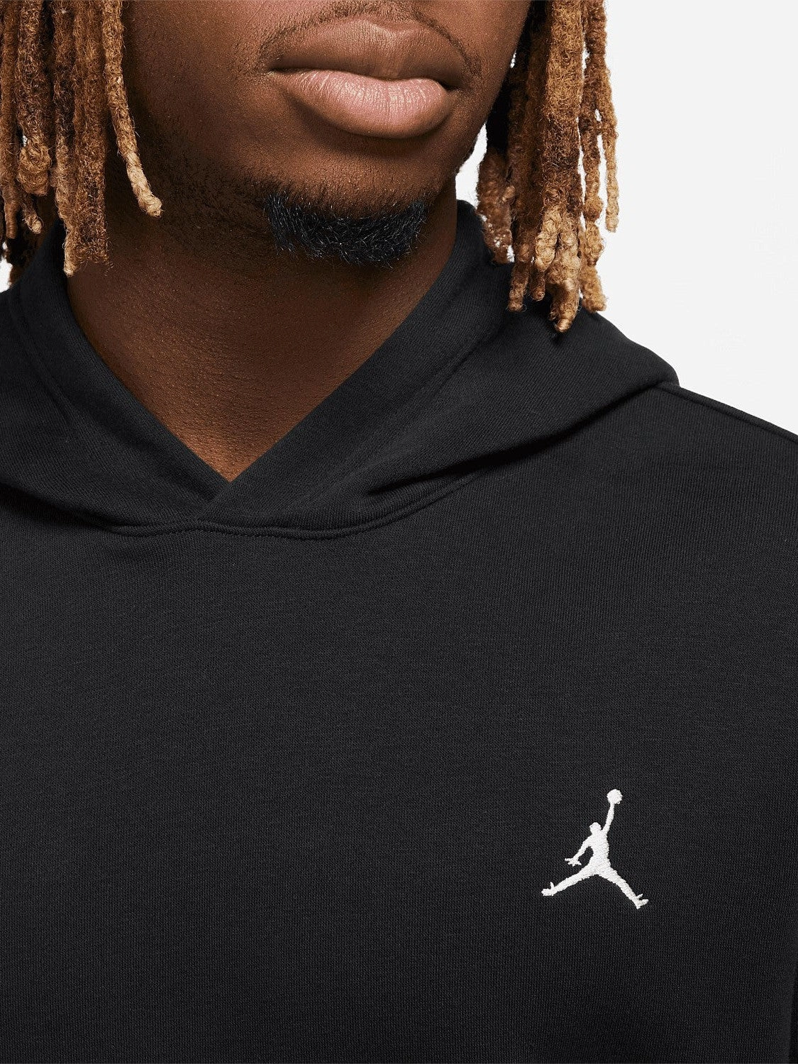 Side Slit Runway Inspired Essentials Fleece Pullover Hoodie